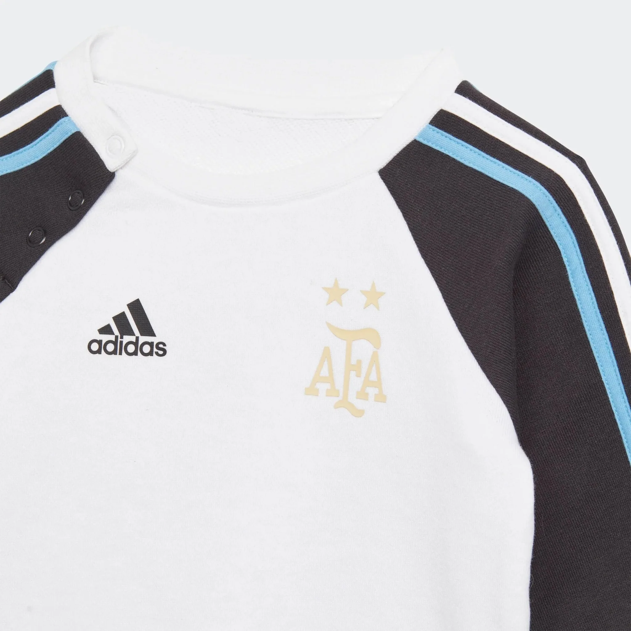 adidas 2022-23 Argentina DNA Baby Jogger - White-Black - Image 2