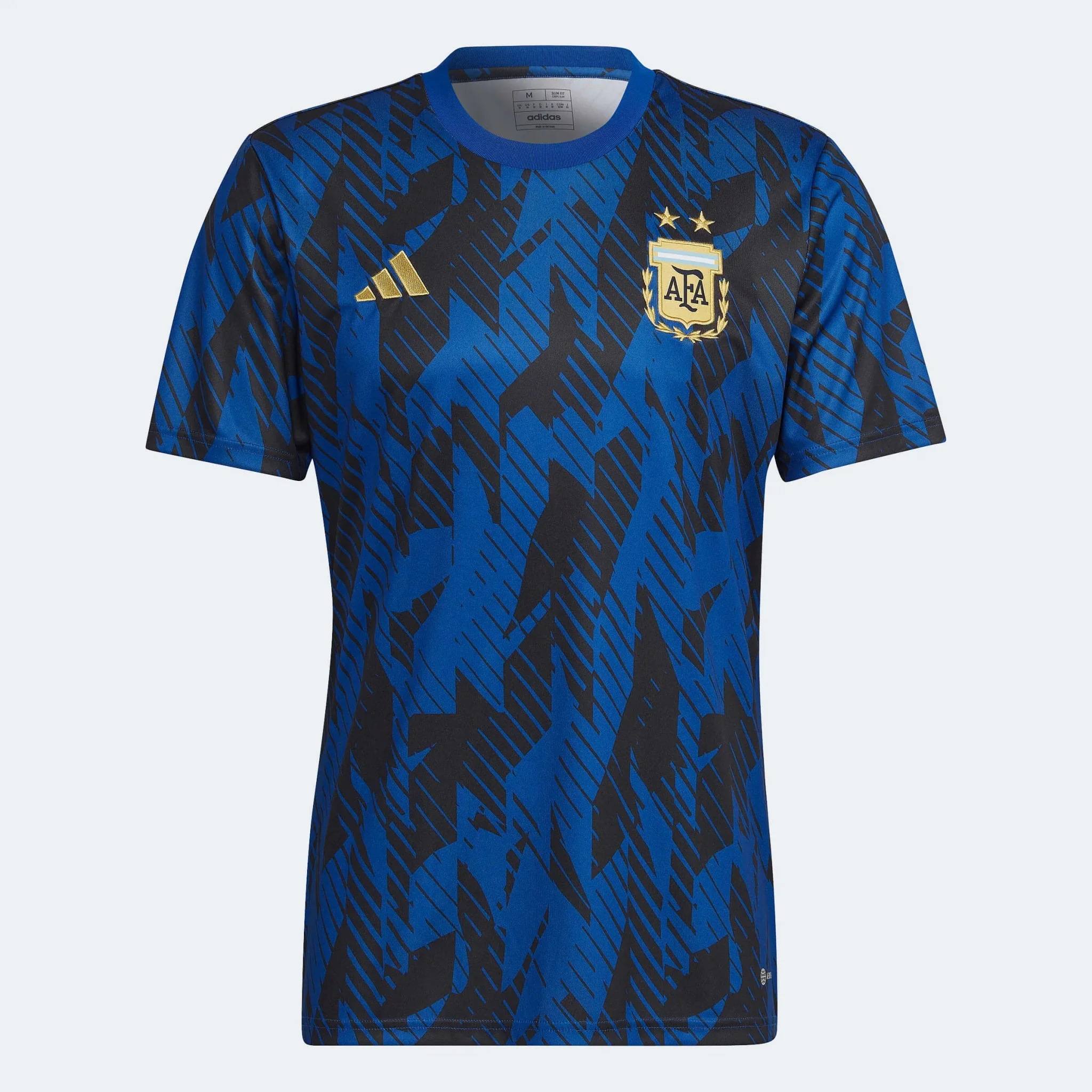 adidas 2022-23 Argentina Pre-Match Jersey - Royal Blue-Black