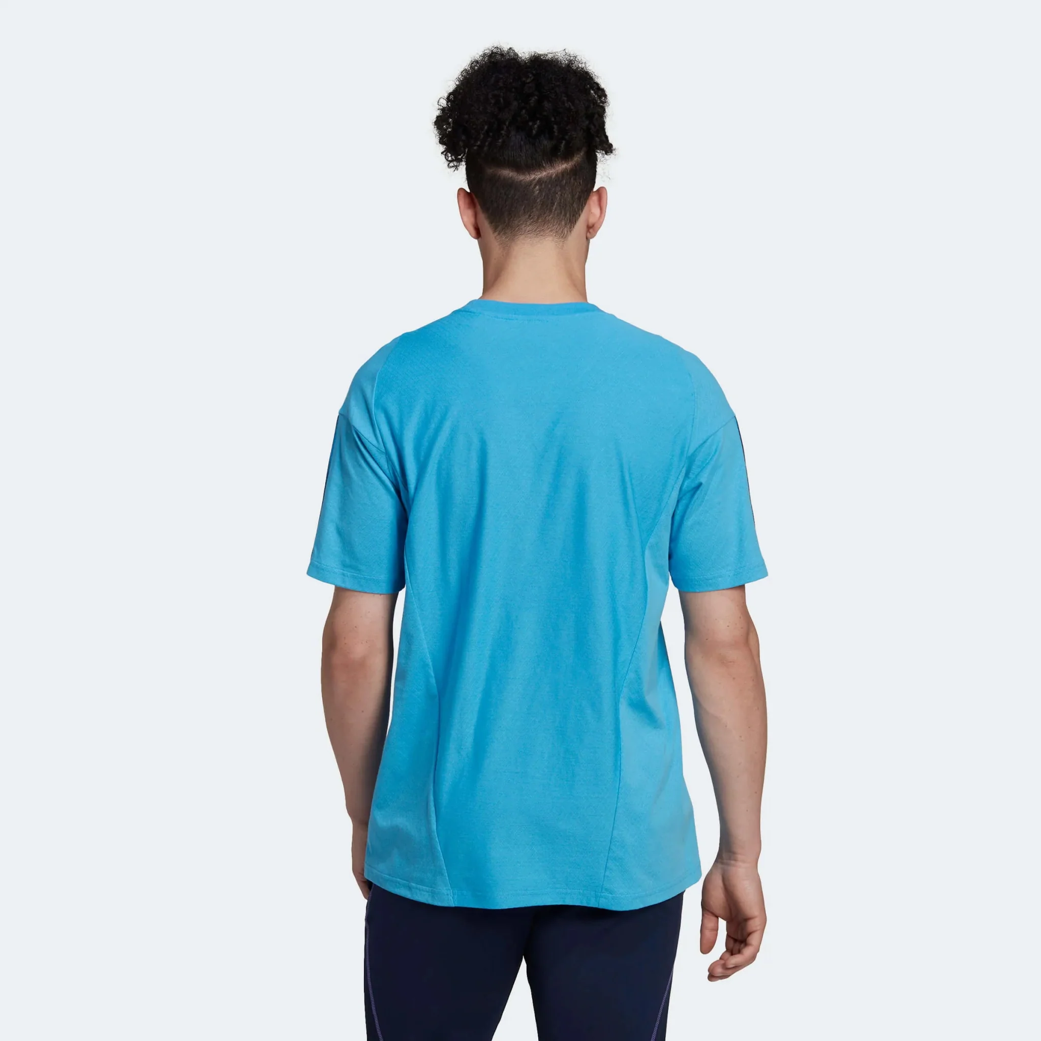 adidas 2022-23 Argentina Tiro Tee - Pulse Blue - Image 3