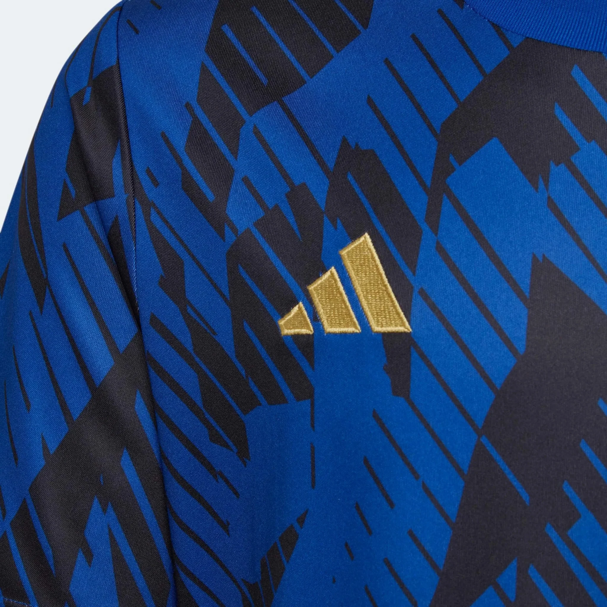 adidas 2022-23 Argentina Youth Pre-Match Jersey - Royal Blue-Black - Image 4