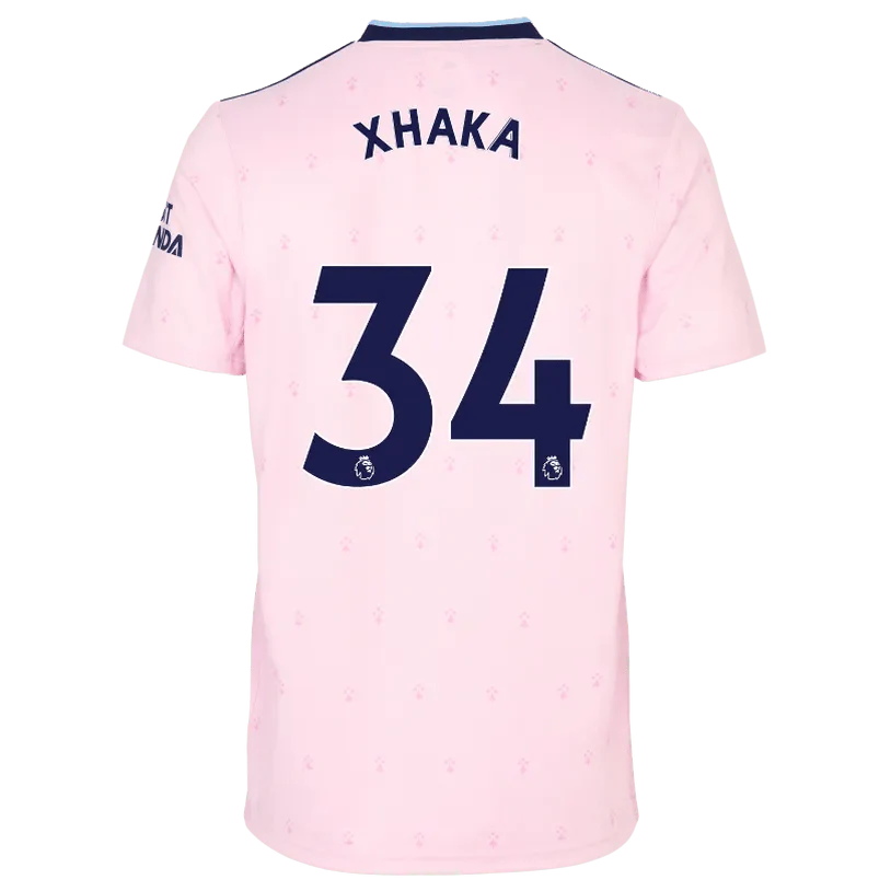 adidas 2022-23 Arsenal Third Jersey - Clear Pink - Image 5