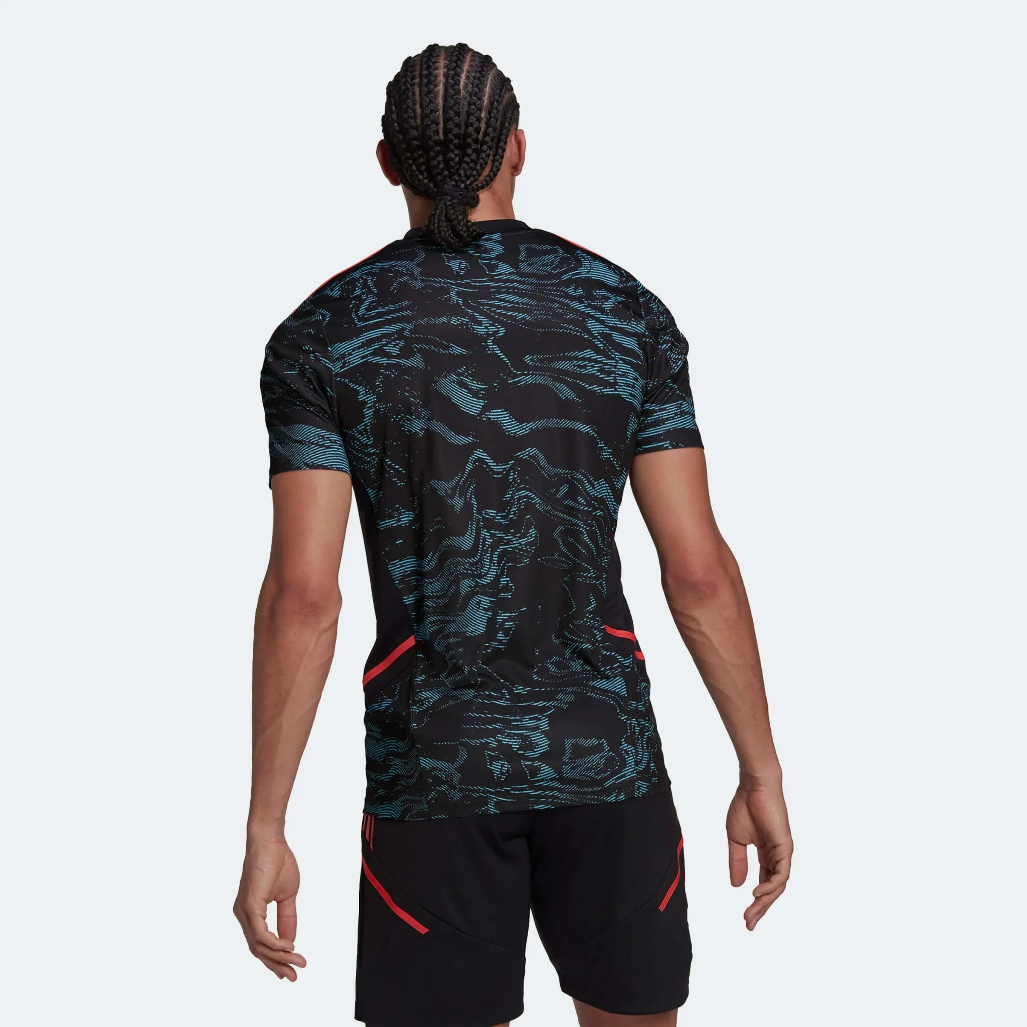 adidas 2022-23 Arsenal Training Jersey - Blue-Black - Image 4