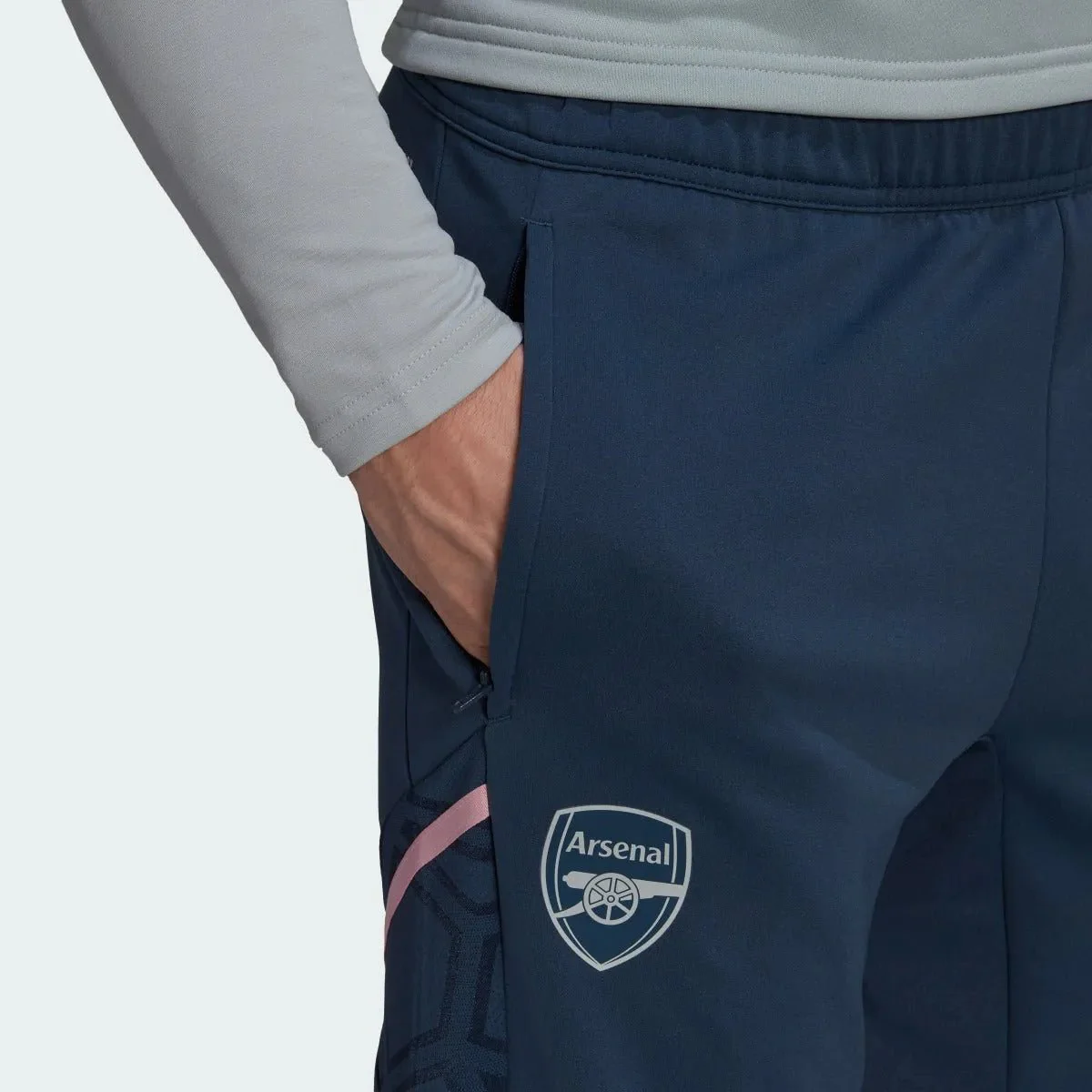 adidas 2022-23 Arsenal Training Pants - Navy - Image 4