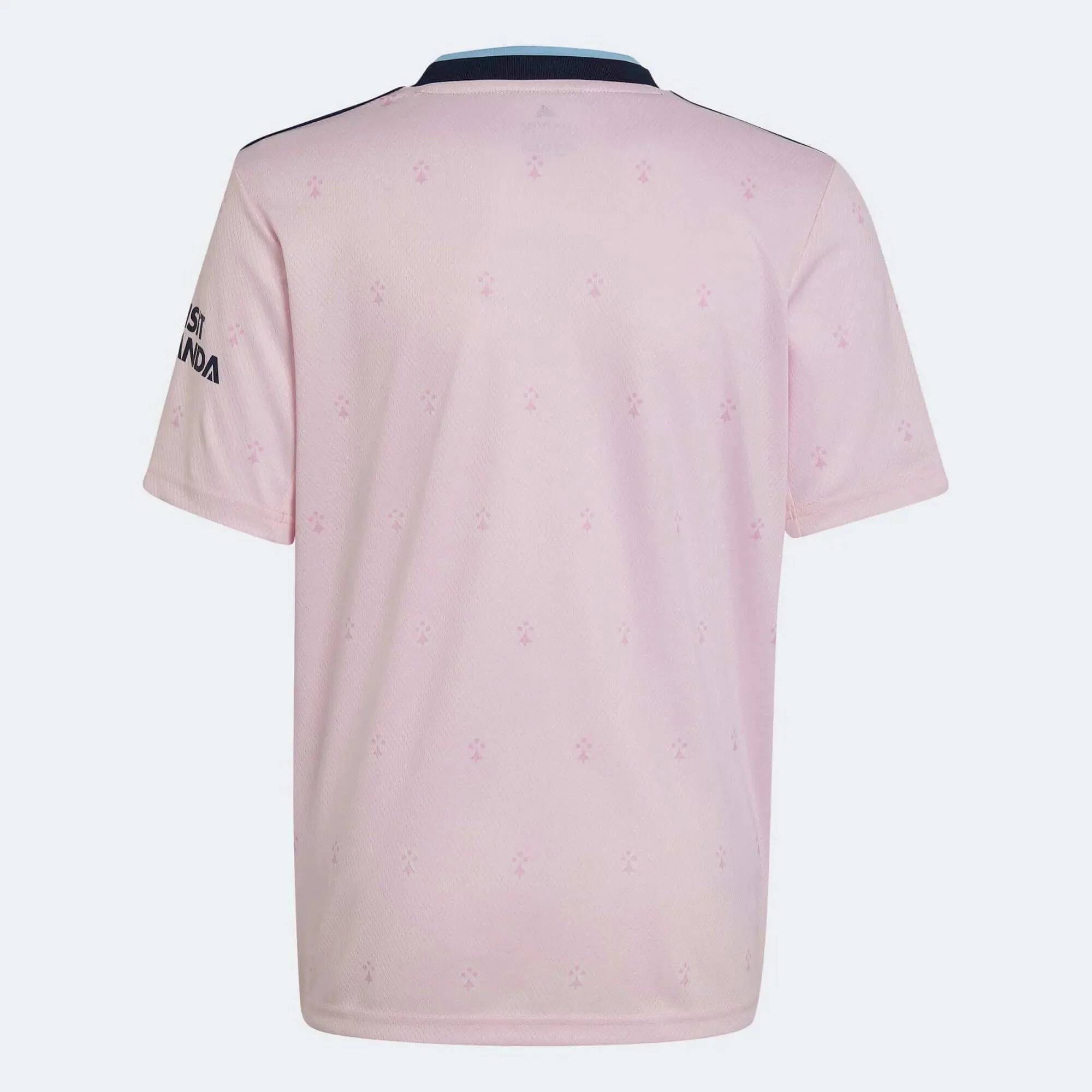 adidas 2022-23 Arsenal Youth Third Jersey - Clear Pink - Image 2