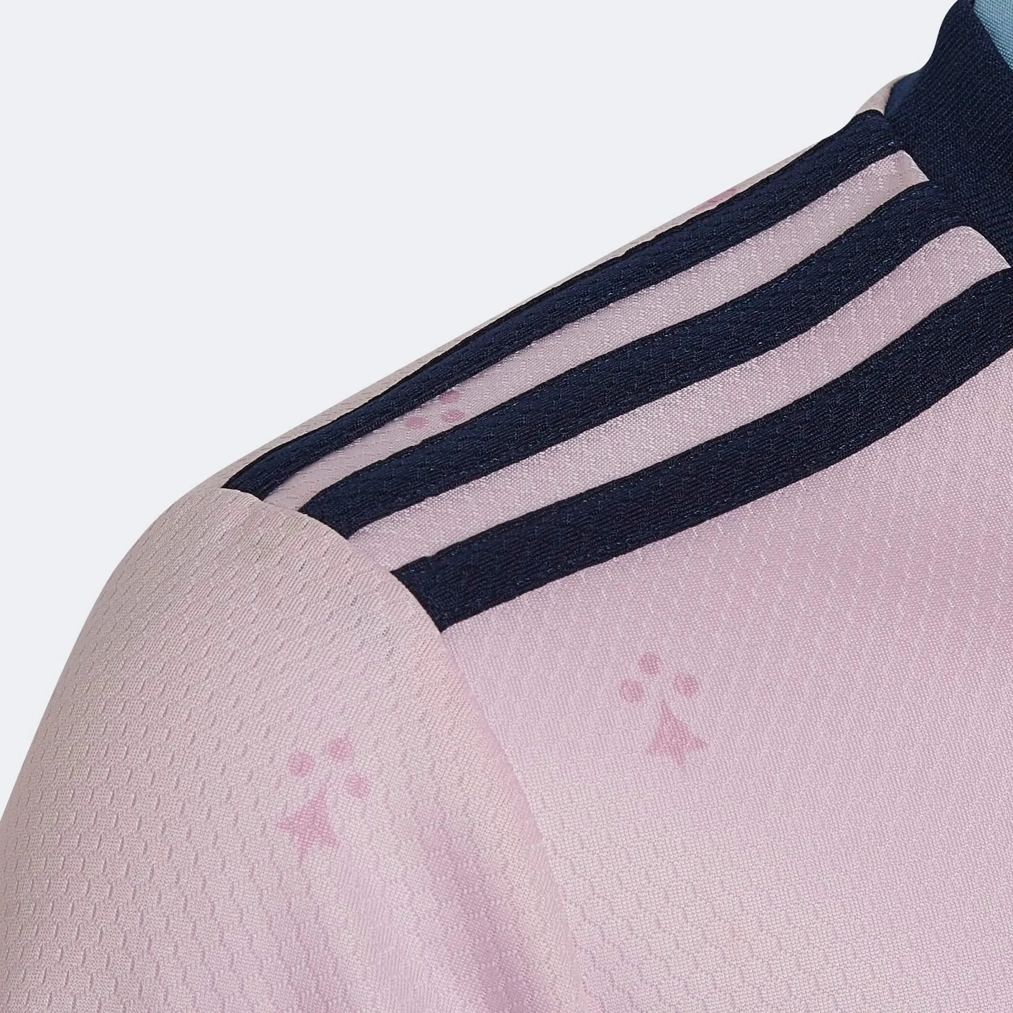 adidas 2022-23 Arsenal Youth Third Jersey - Clear Pink - Image 4