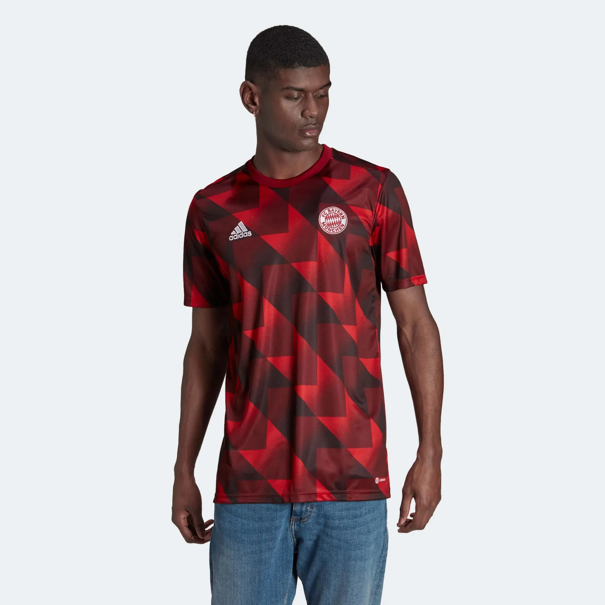 adidas 2022-23 Bayern Munich Pre-Match Jersey - Image 3