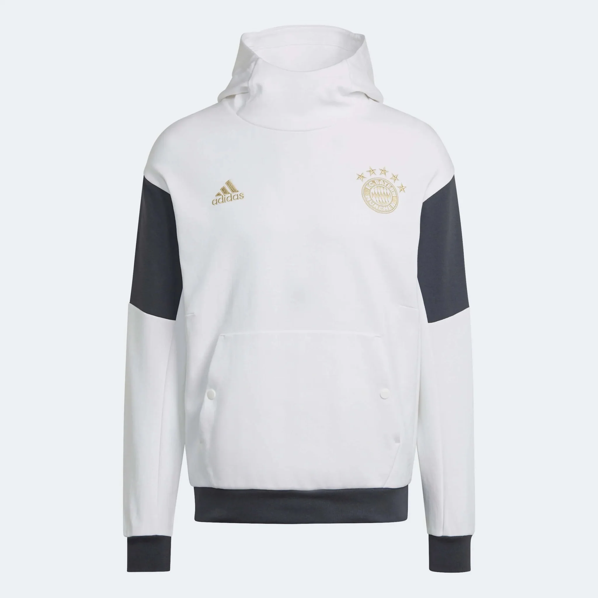 adidas 2022-23 Bayern Munich Travel Hoody - White