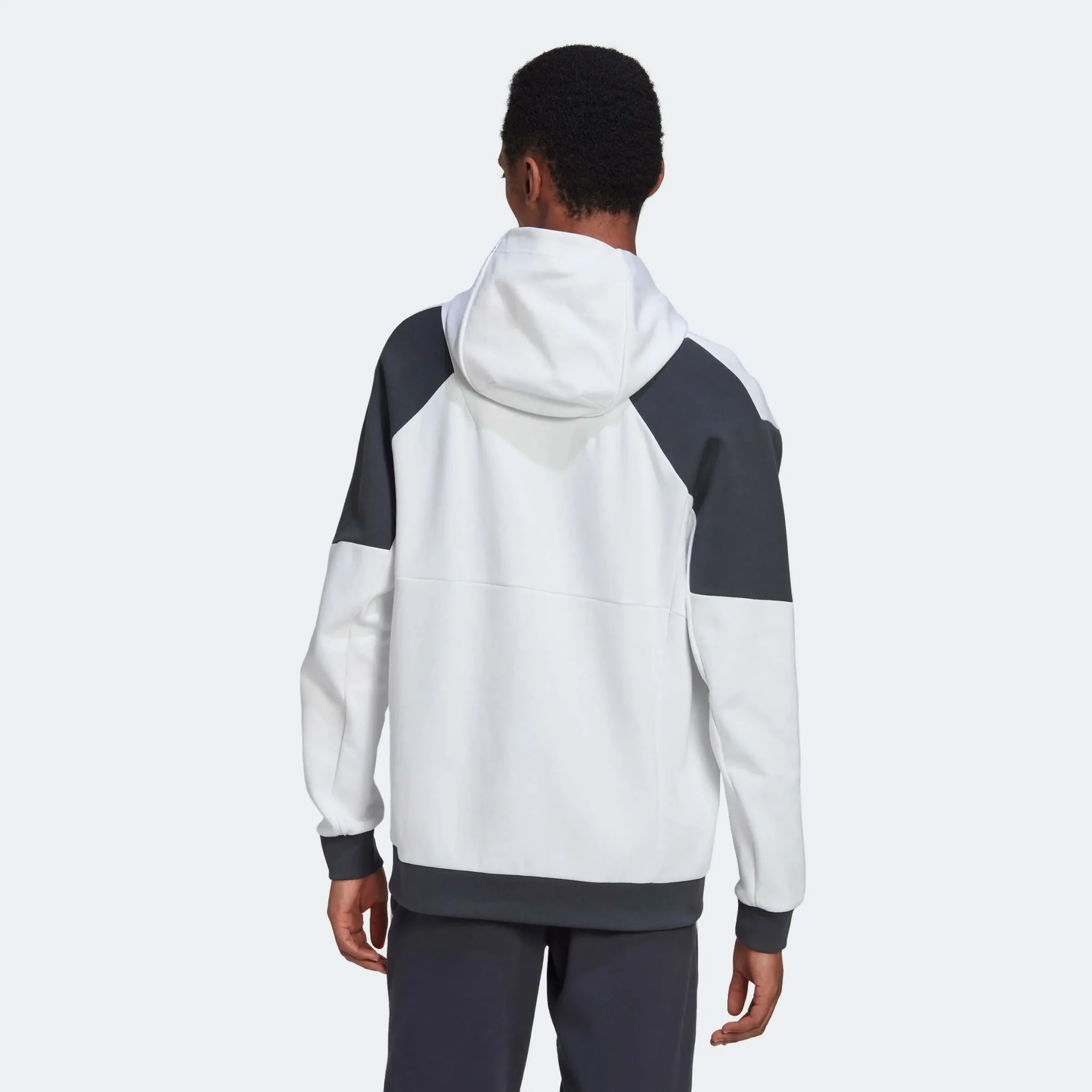 adidas 2022-23 Bayern Munich Travel Hoody - White - Image 3