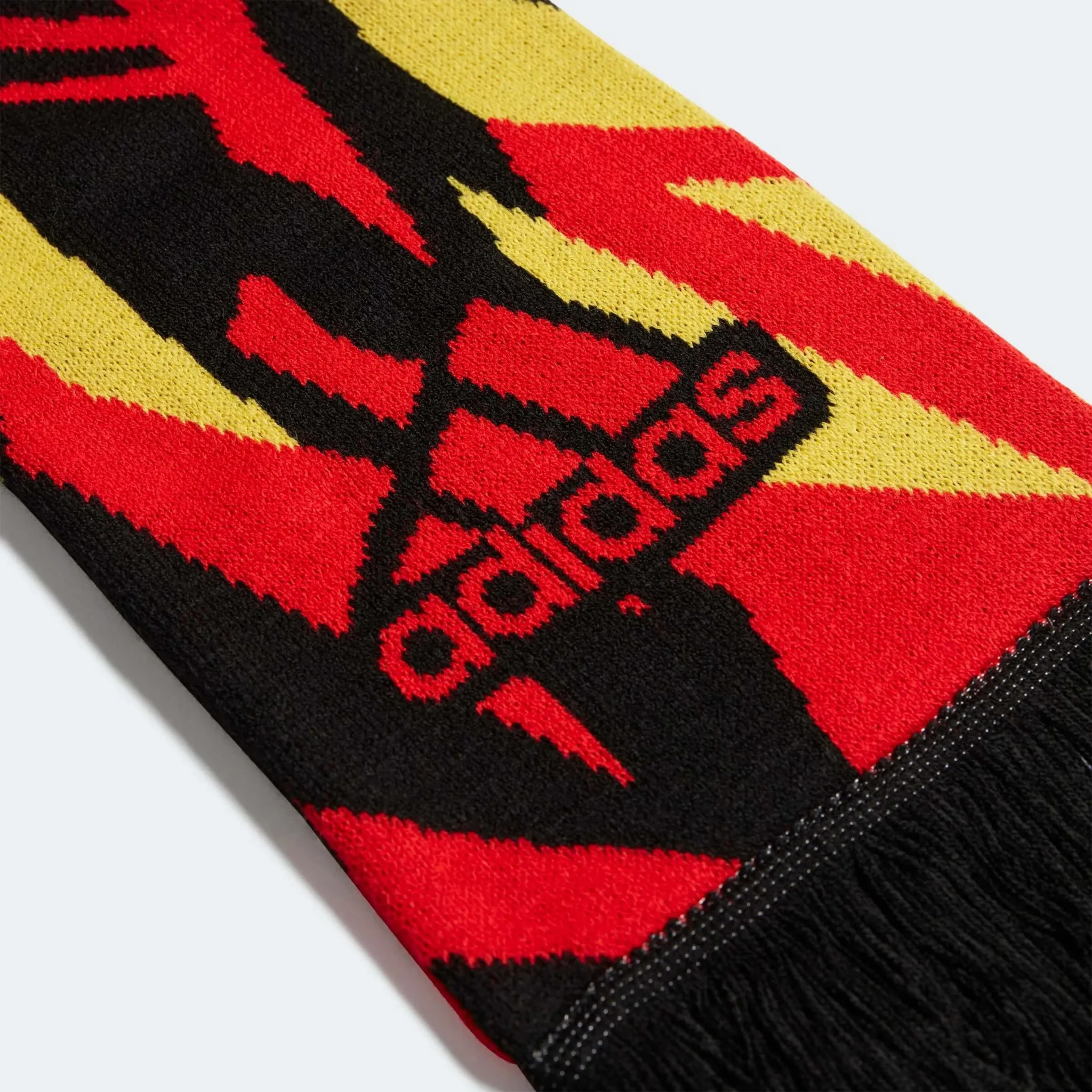 adidas 2022-23 Belgium Scarf - Black-Gold - Image 3