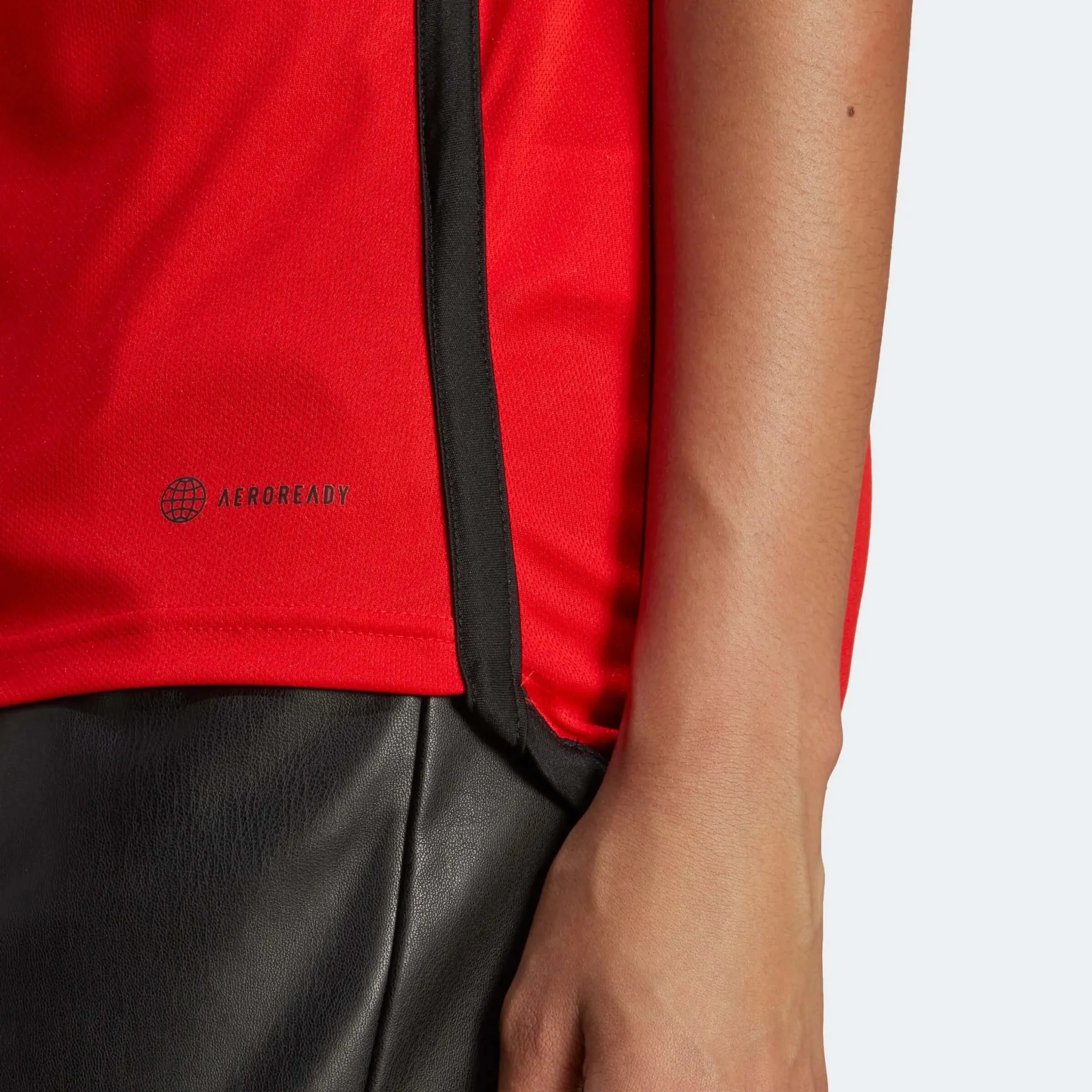 adidas 2022-23 Belgium Women's Home Jersey - Red-Black - Image 7