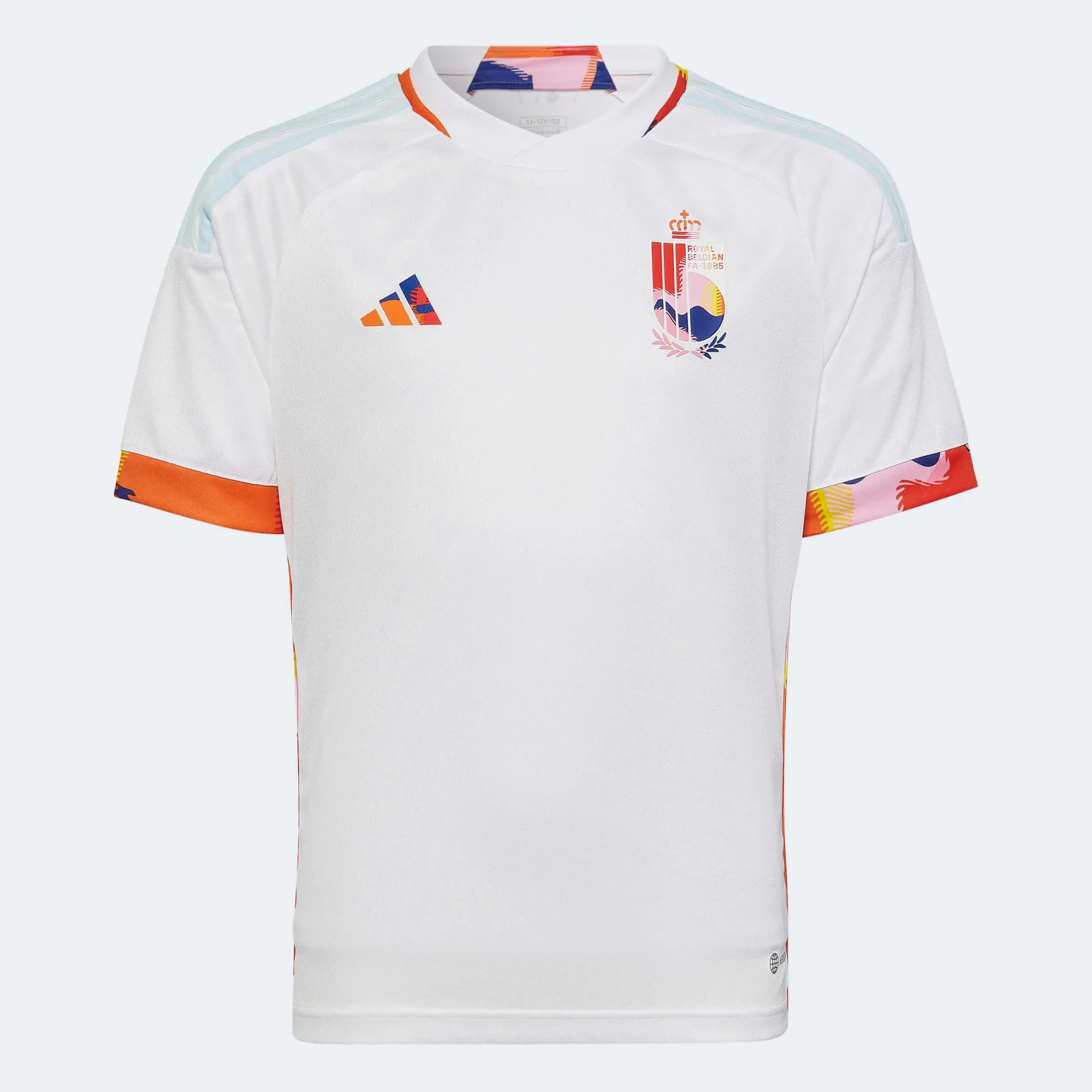 adidas 2022-23 Belgium Youth Away Jersey