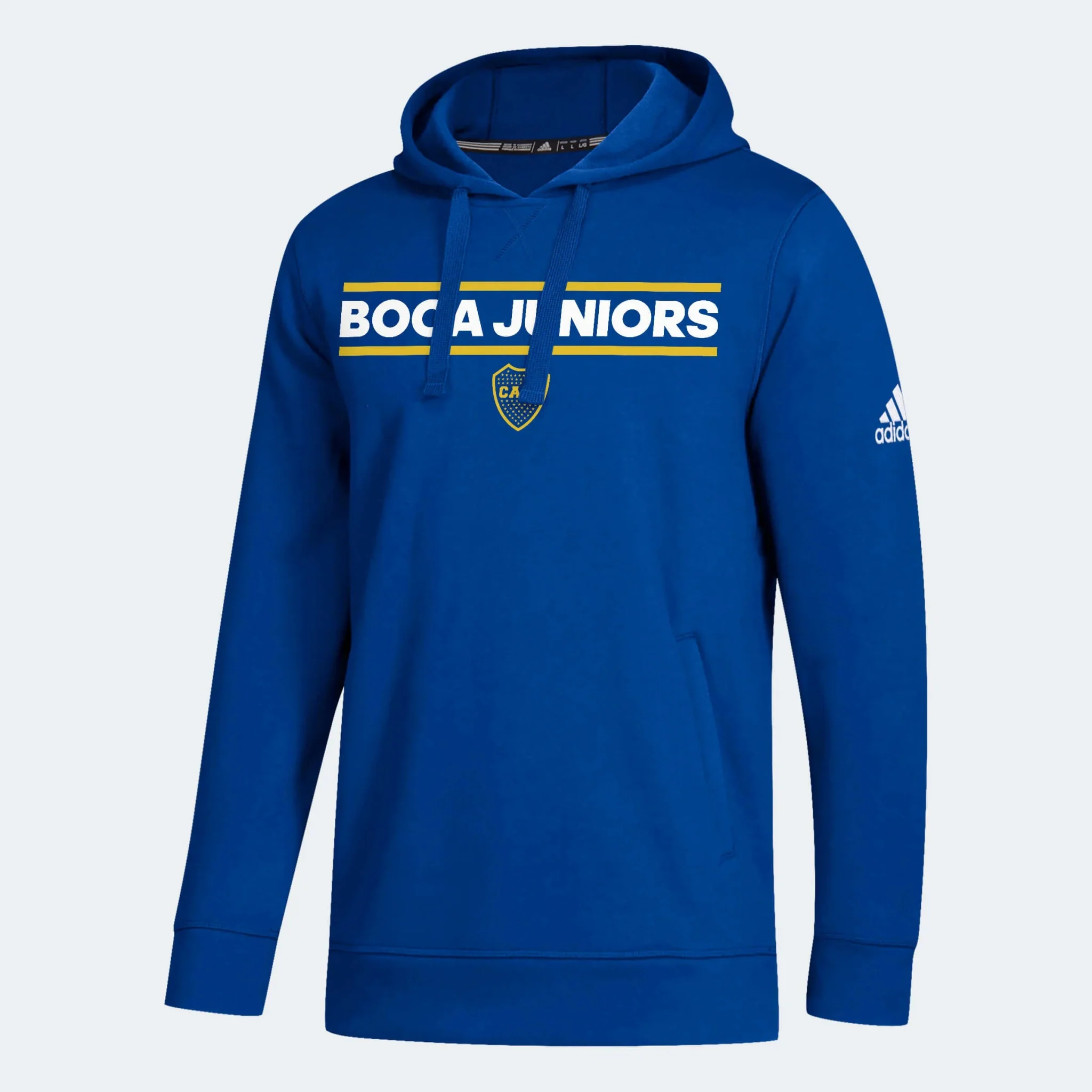 adidas 2022-23 Boca Juniors Fleece Hoodie - Blue