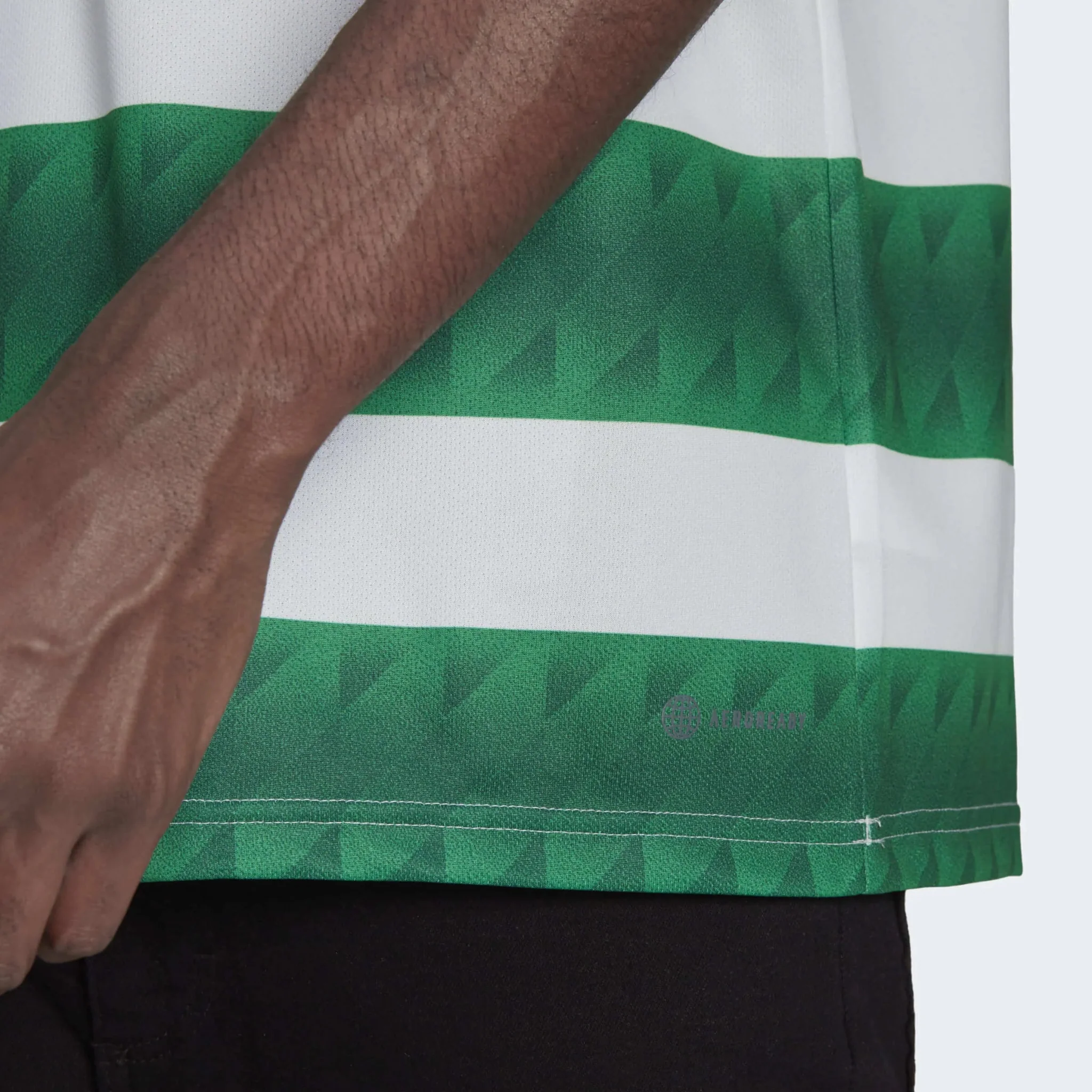 adidas 2022-23 Celtic FC Home Jersey - White-Green - Image 6