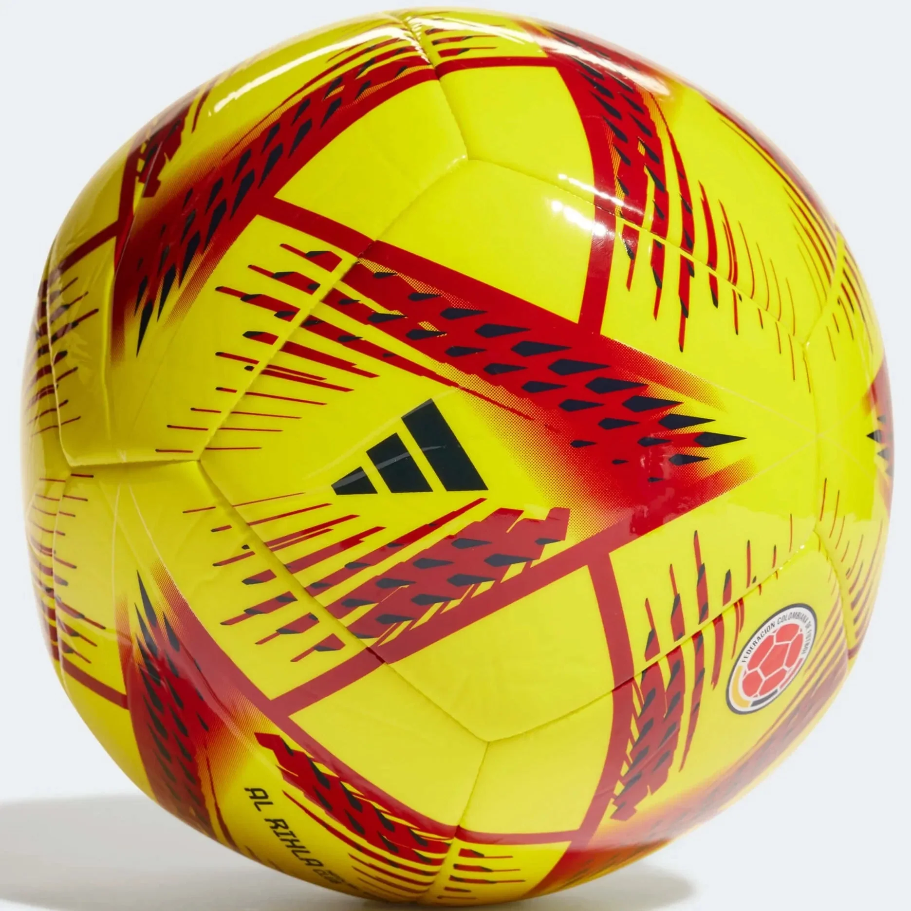 adidas 2022-23 Colombia RIHLA Club Ball Yellow-Red - Image 2