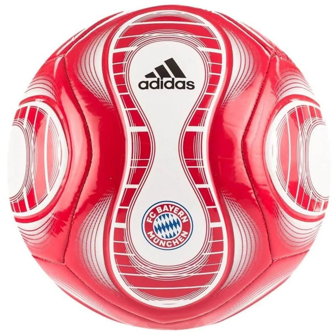 adidas 2022-23 FC Bayern Home Club Ball - Red-White