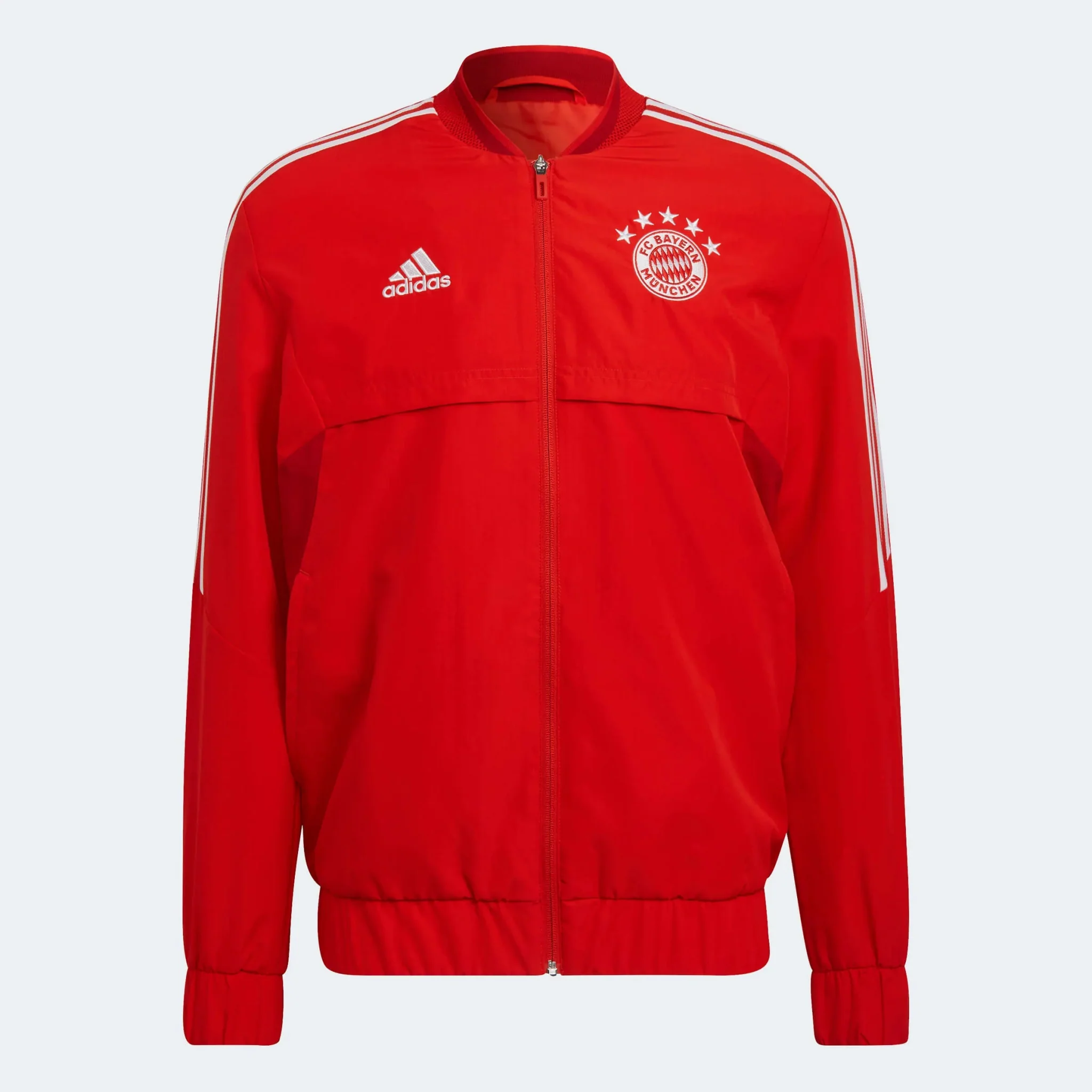 adidas 2022-23 FC Bayern Munich Anthem Jacket - Red