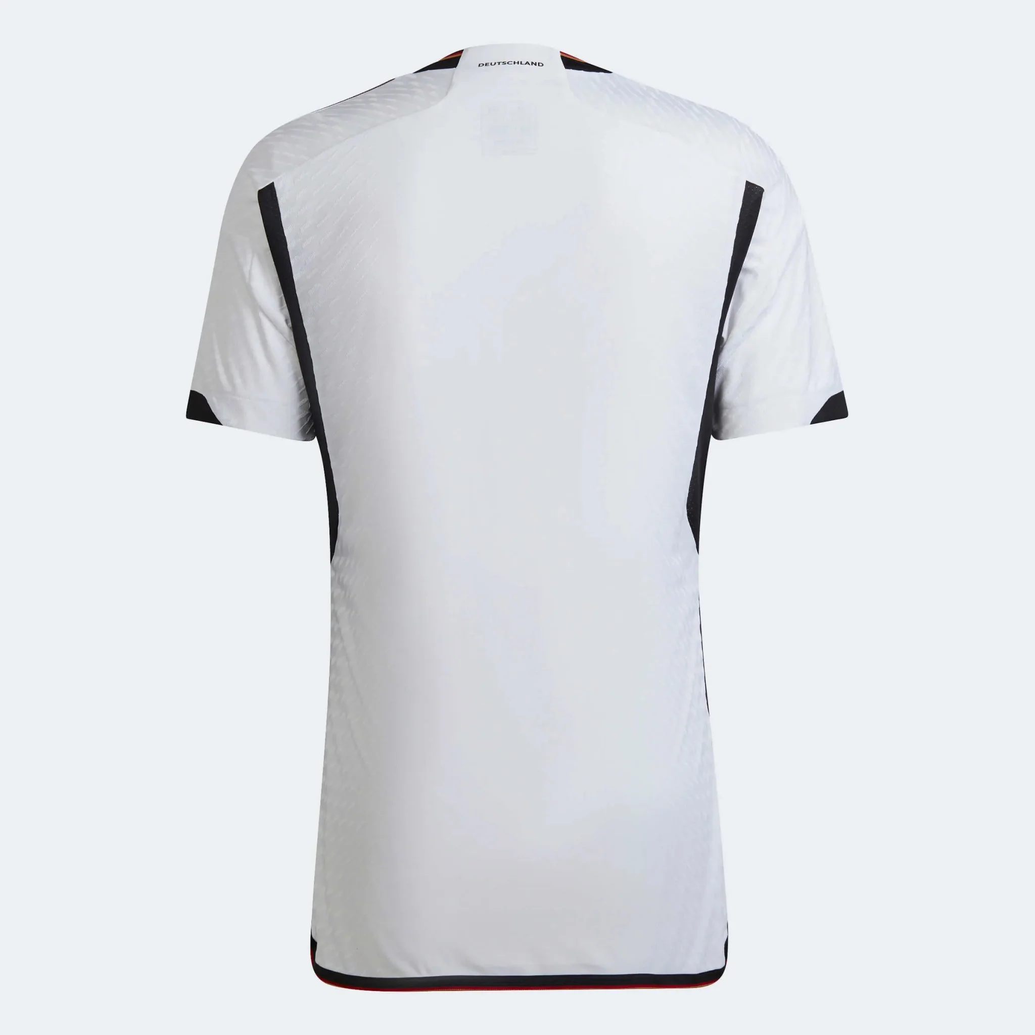 adidas 2022-23 Germany Home Authentic Jersey White-Black - Image 2