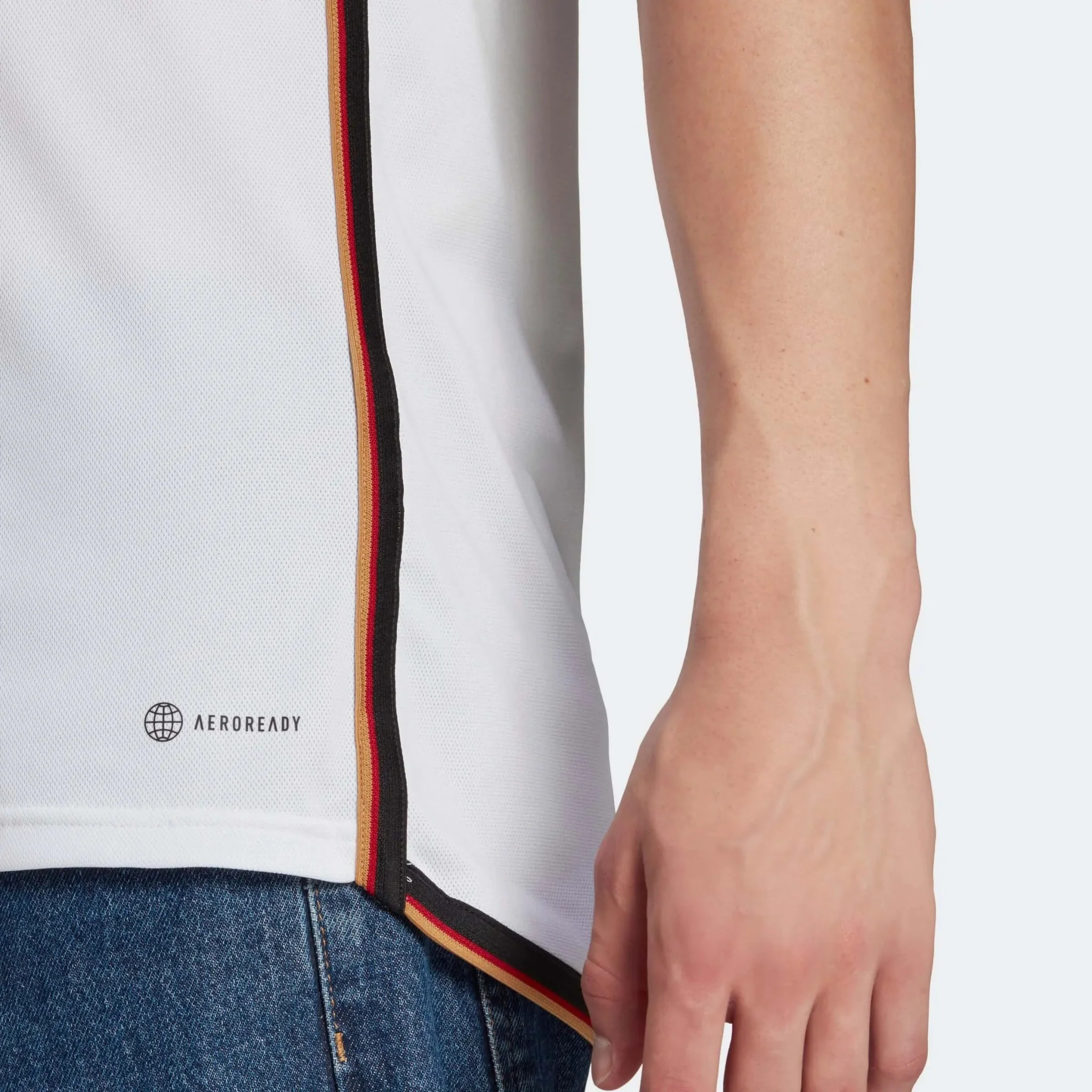 adidas 2022-23 Germany Home Jersey White-Black - Image 7