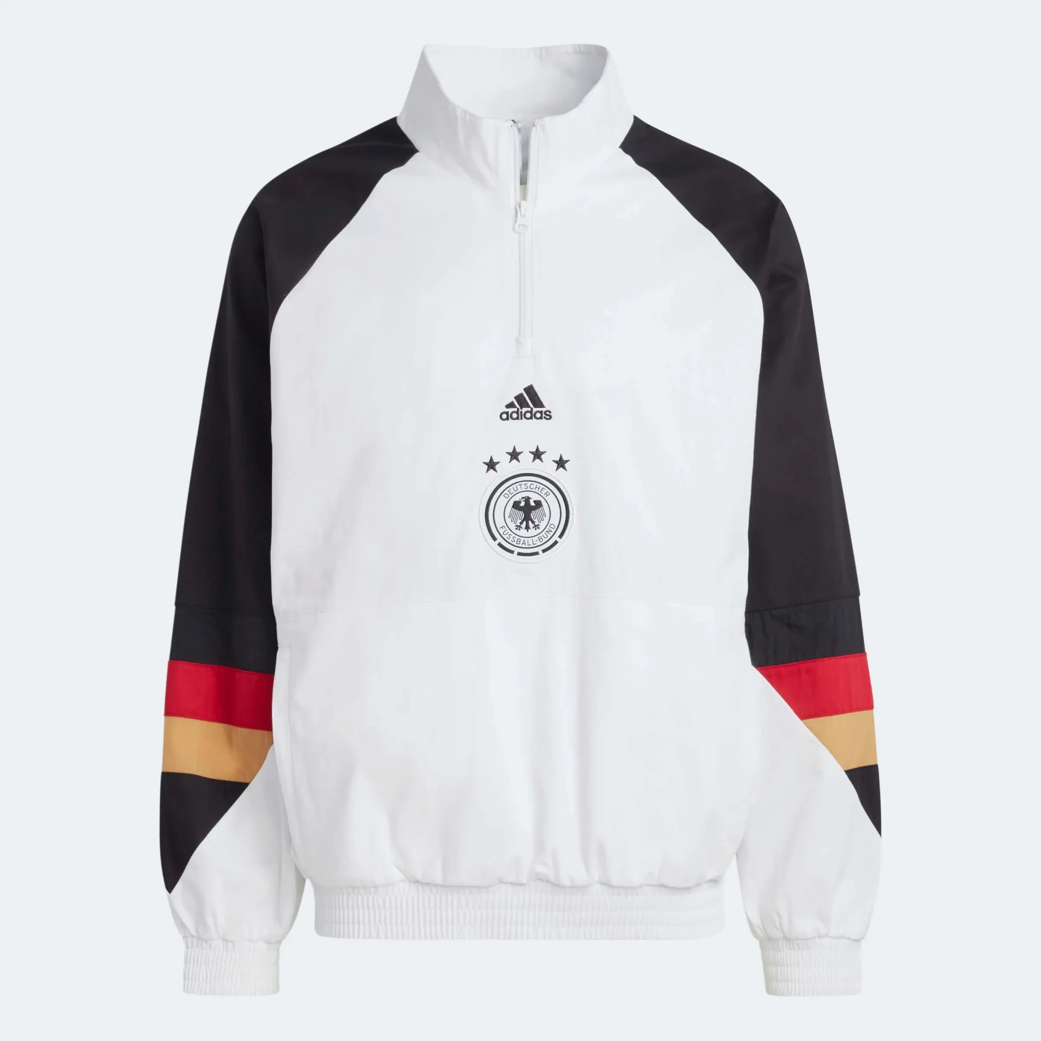 adidas 2022-23 Germany Icon Jacket - Black-White