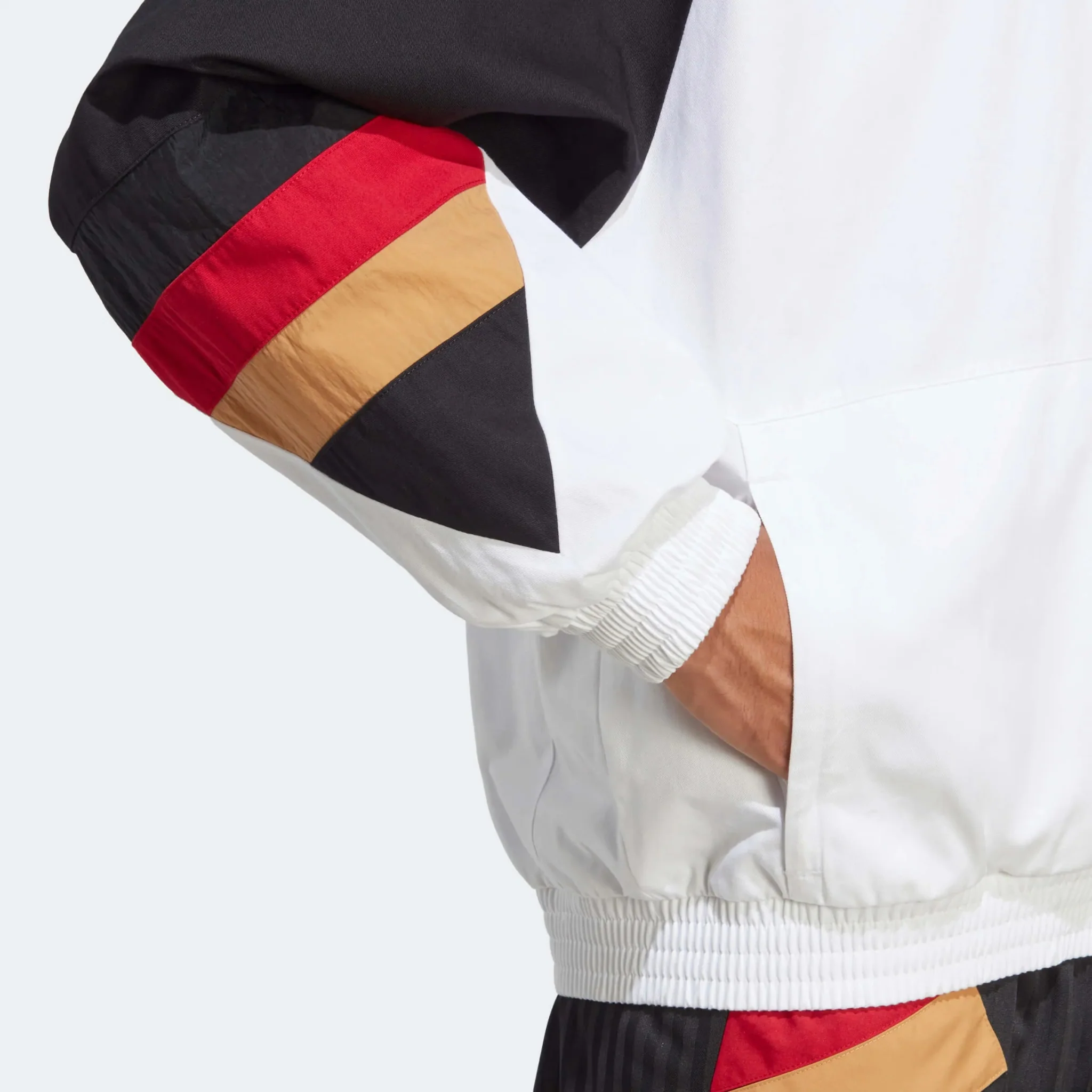adidas 2022-23 Germany Icon Jacket - Black-White - Image 5