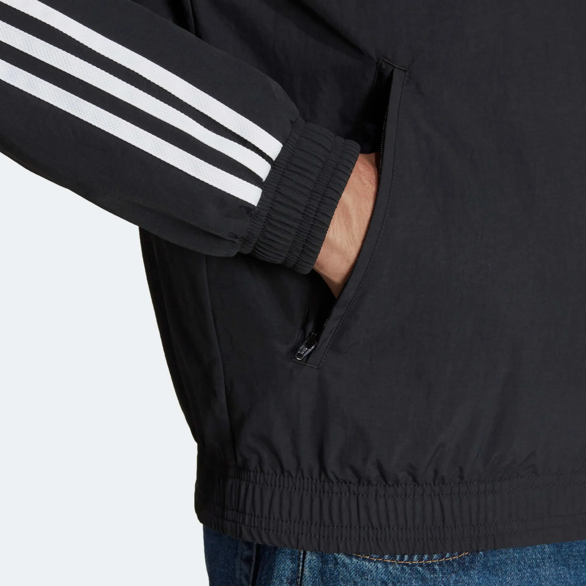 adidas 2022-23 Germany WC Anthem Jacket - Black-White - Image 6