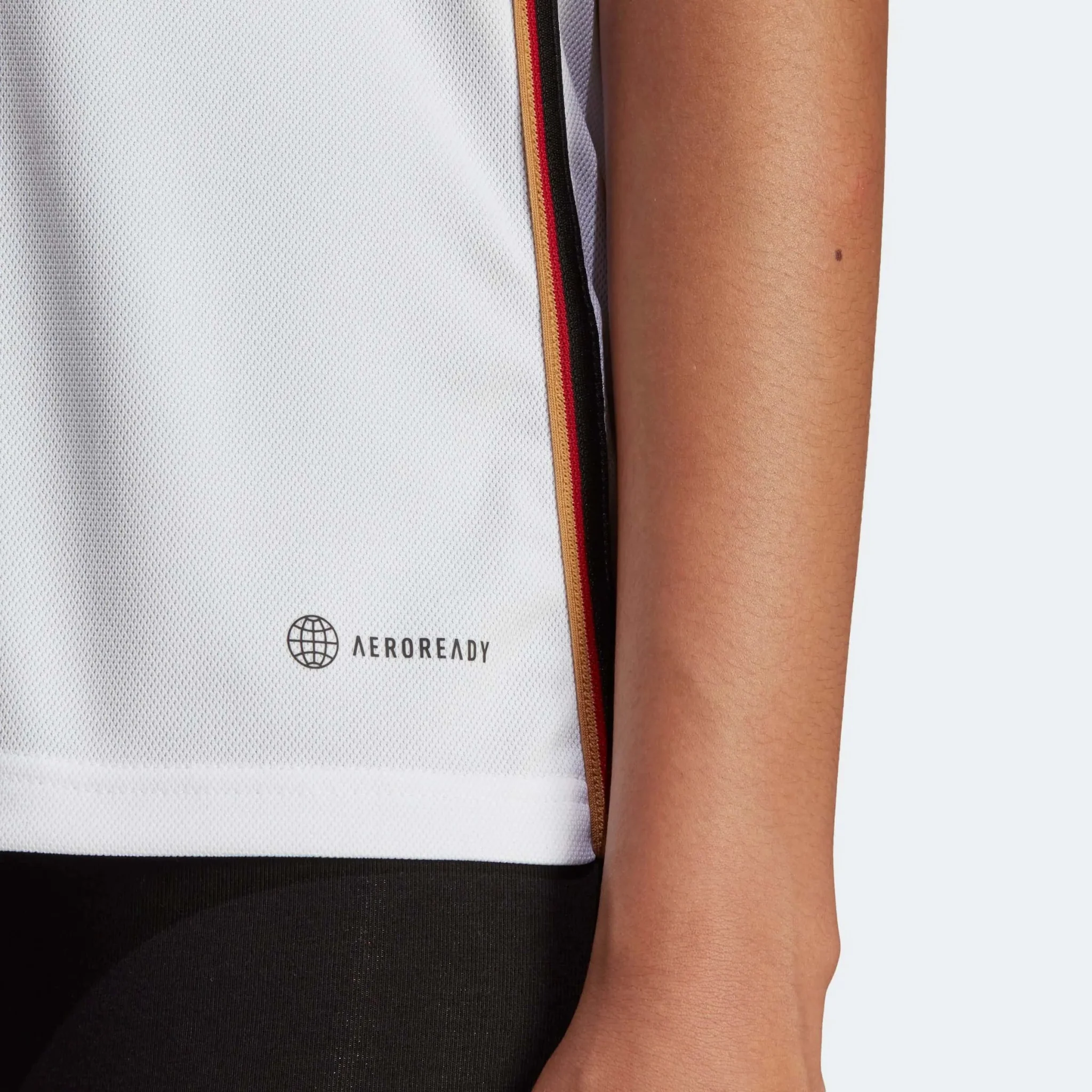 adidas 2022-23 Germany Womens Home Jersey White-Black - Image 7