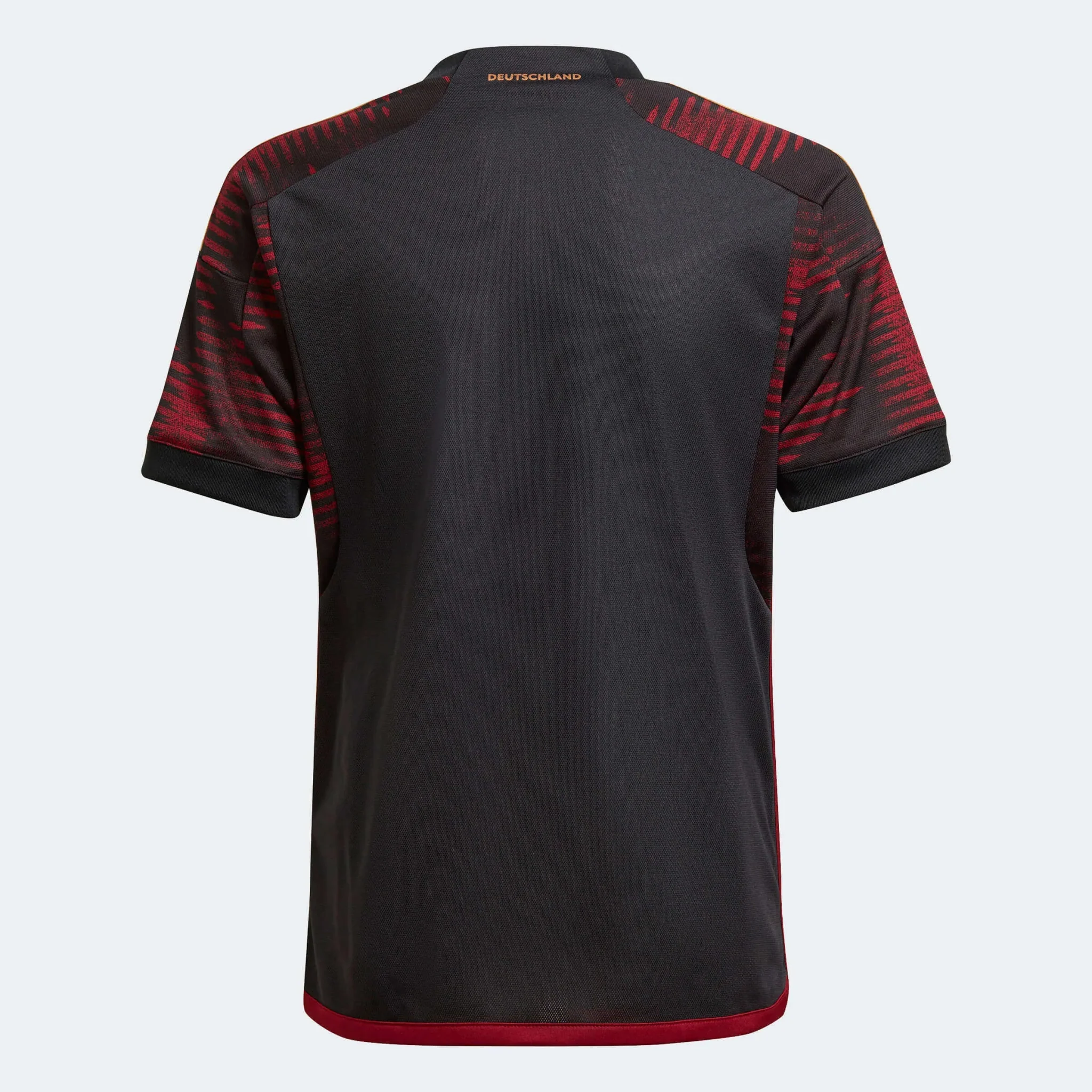 adidas 2022-23 Germany Youth Away Jersey Black - Image 2