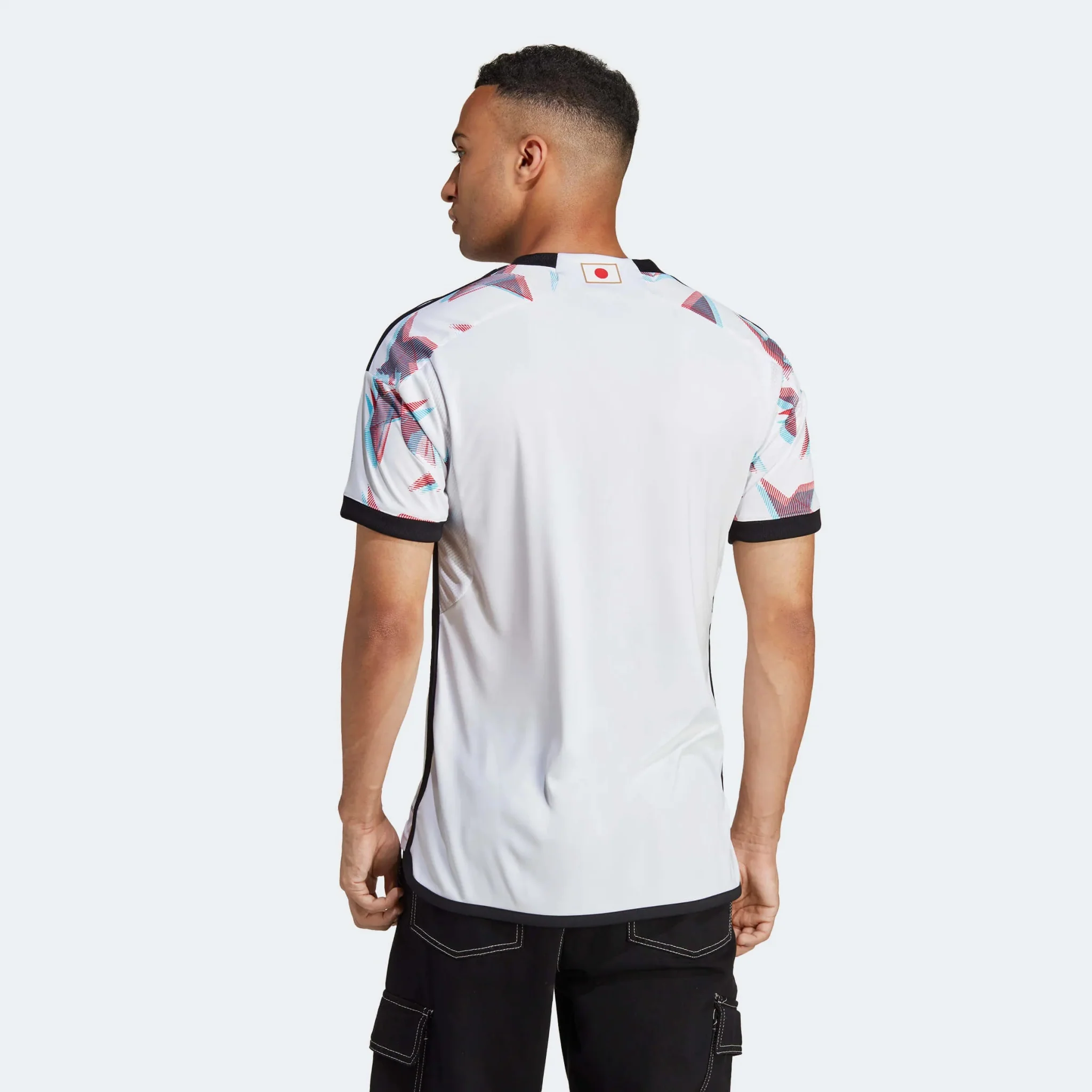 adidas 2022-23 Japan Away Jersey White-Blue - Image 4