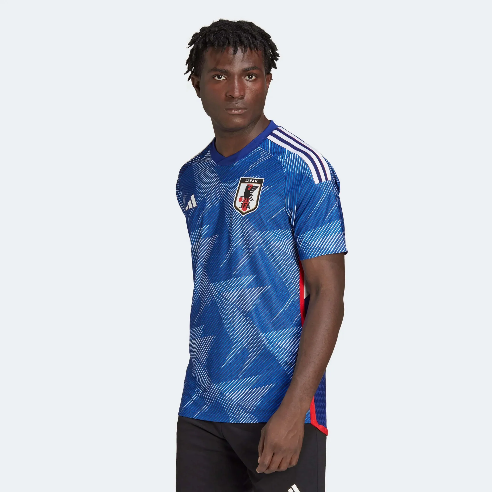 adidas 2022-23 Japan Home Authentic Jersey - Japan Blue - Image 3