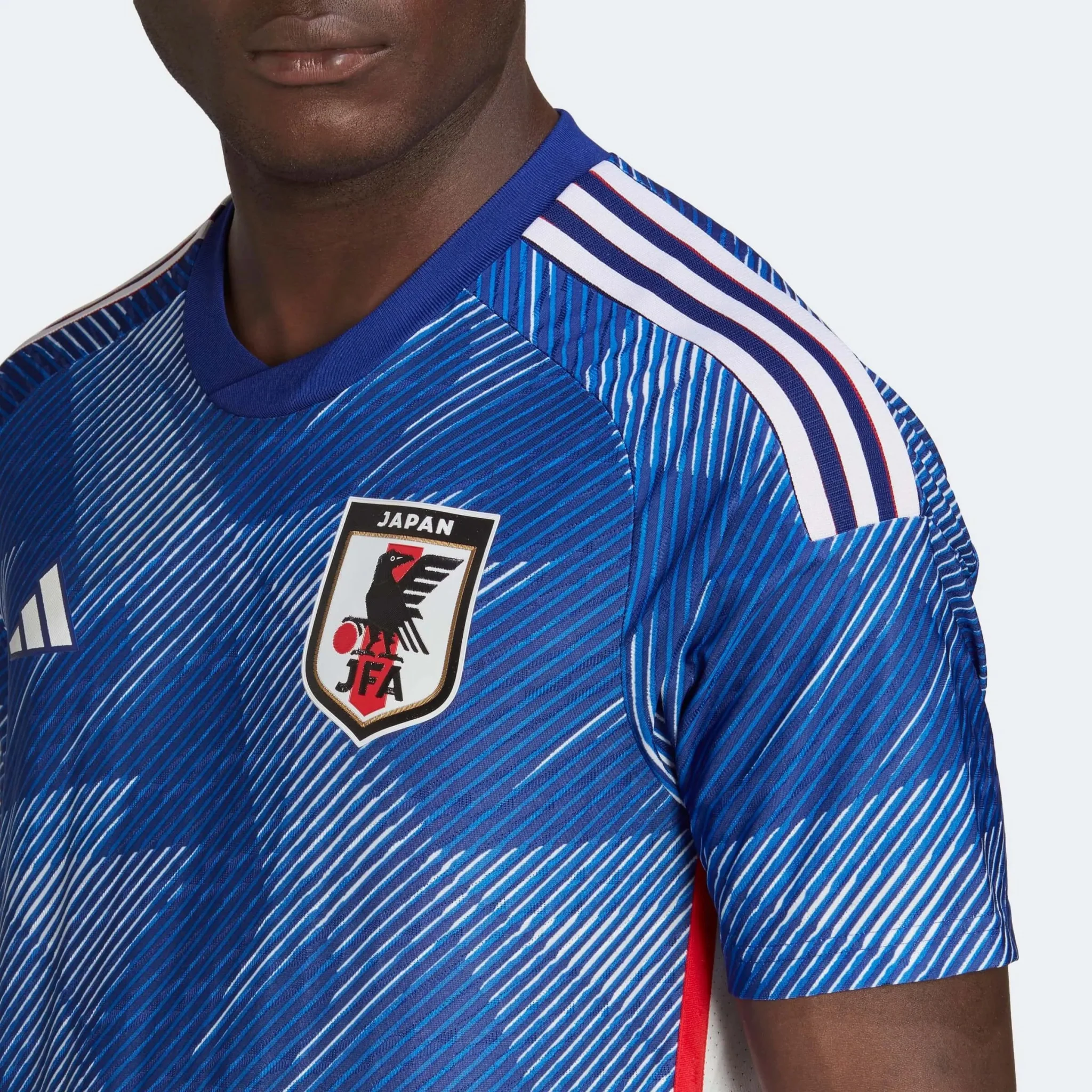 adidas 2022-23 Japan Home Authentic Jersey - Japan Blue - Image 5