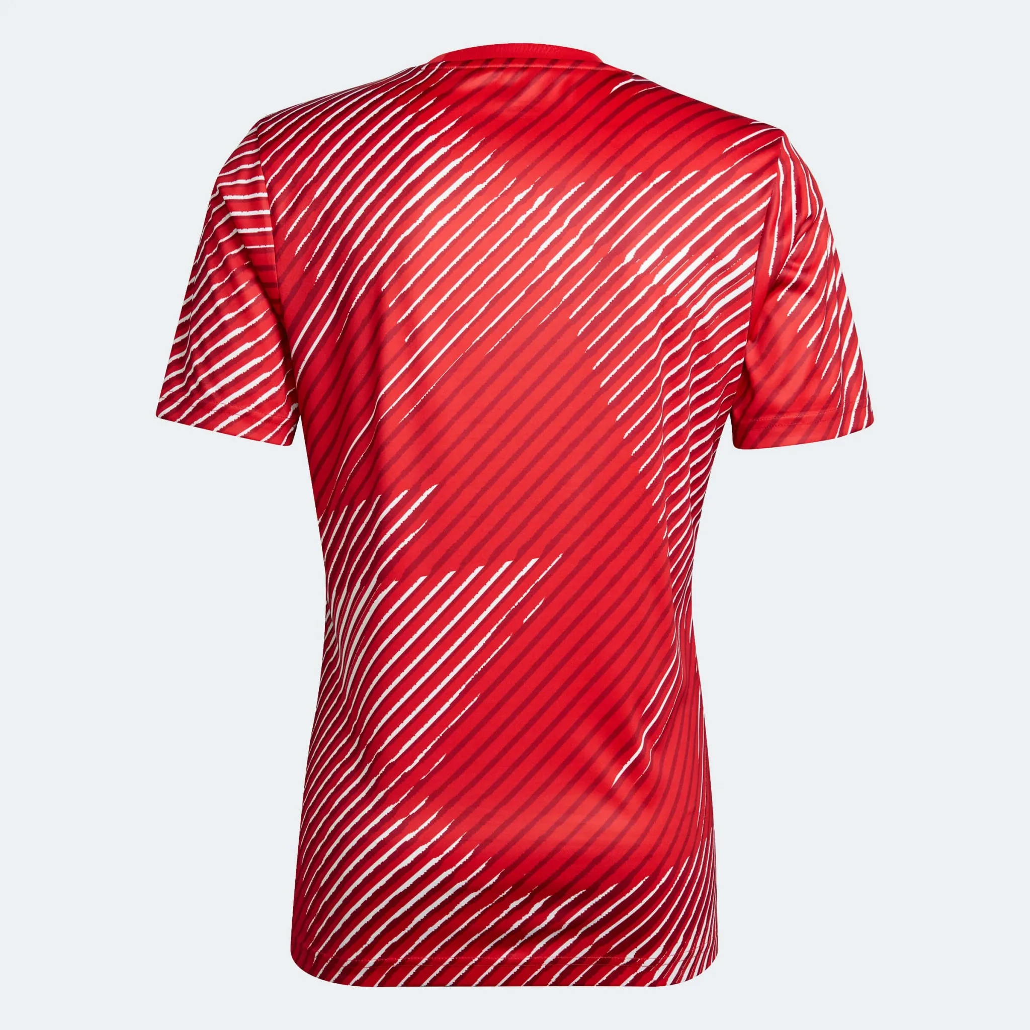 Adidas 2022-23 Japan Pre Match Jersey - Red - Image 2