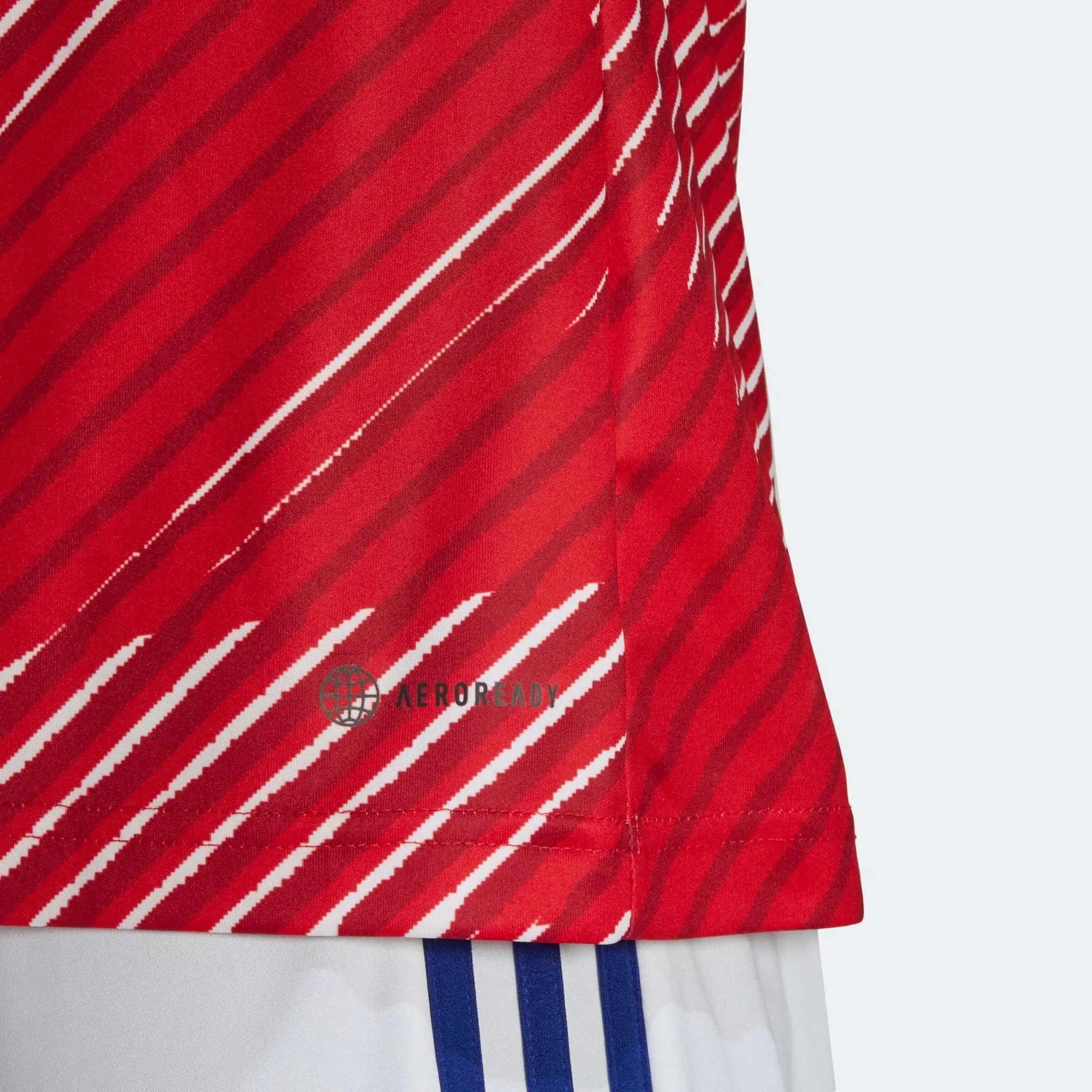 Adidas 2022-23 Japan Pre Match Jersey - Red - Image 6