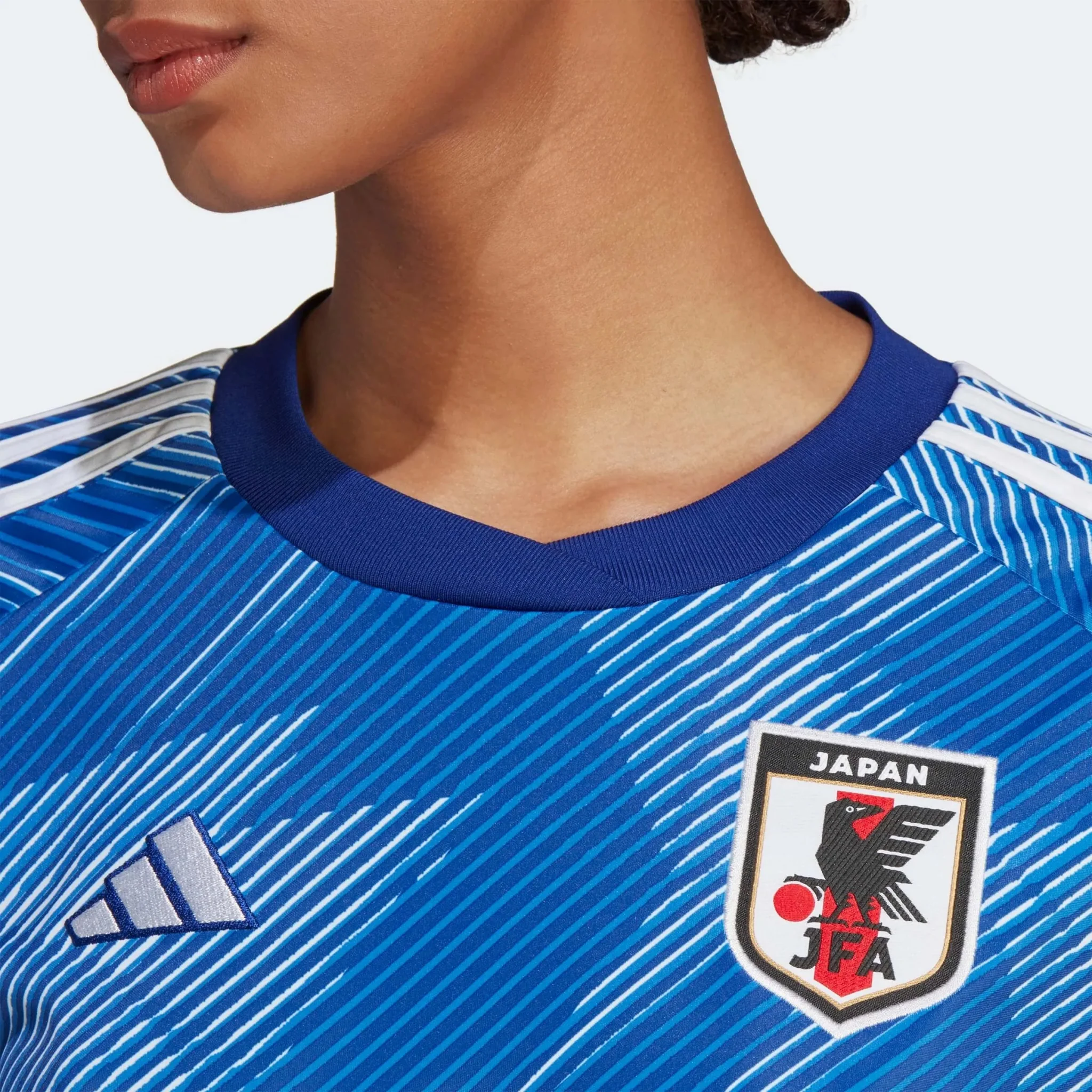 adidas 2022-23 Japan Women's Home Jersey - Japan Blue - Image 5