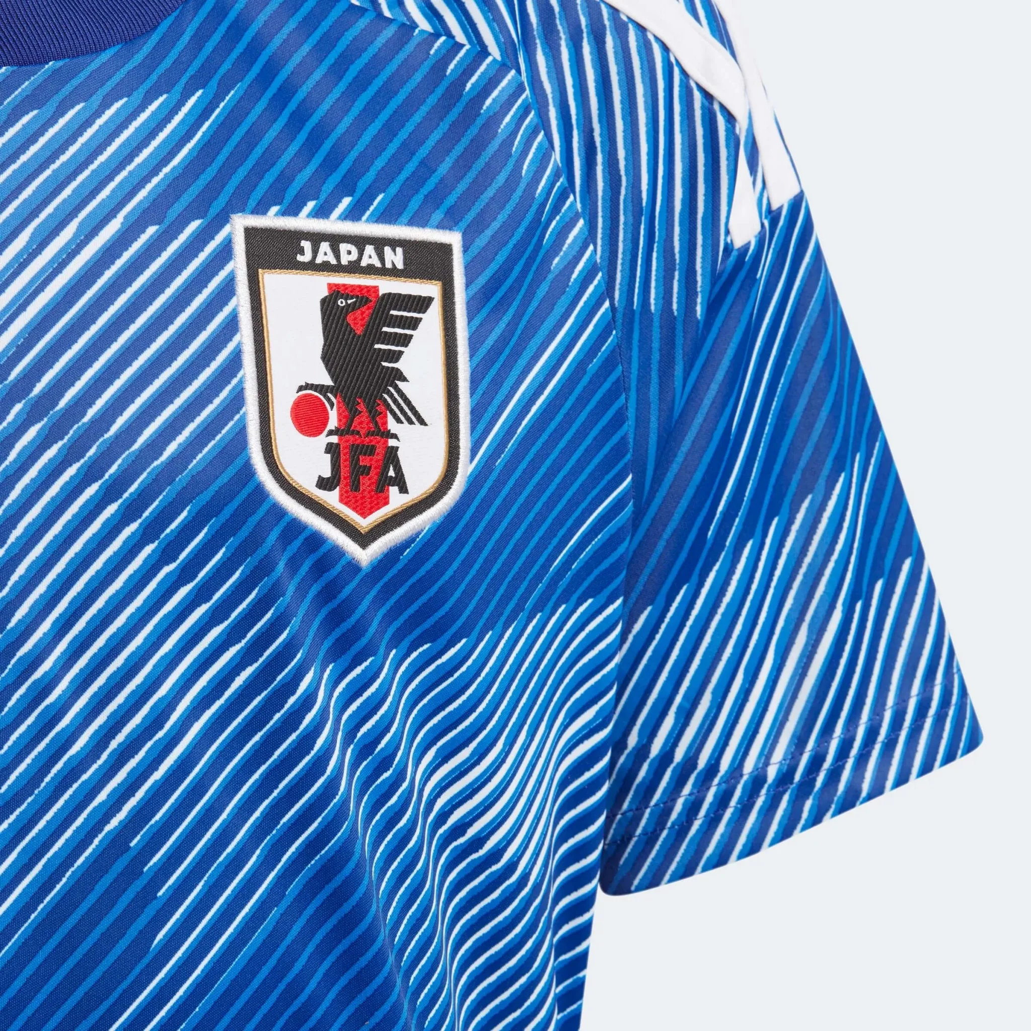 adidas 2022-23 Japan Youth Home Jersey - Japan Blue - Image 3