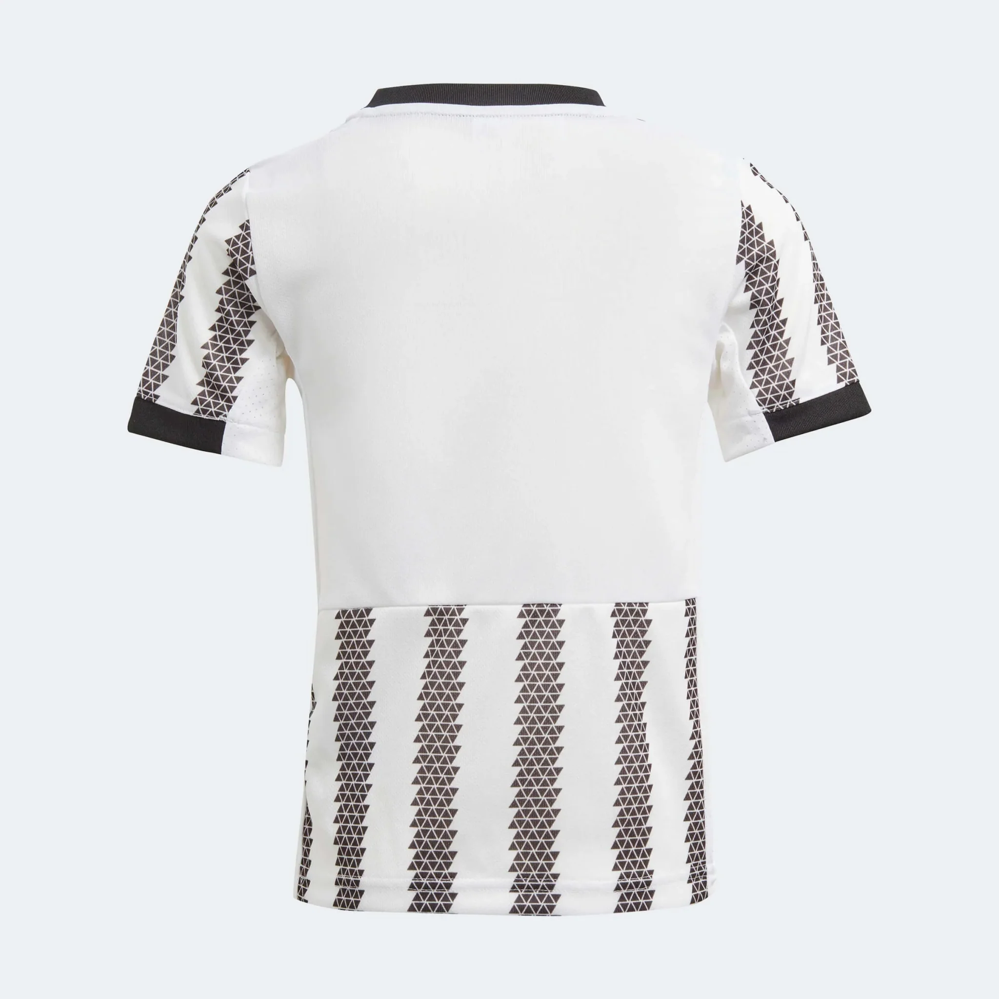 adidas 2022-23 Juventus Home Mini Kit - White-Black - Image 3