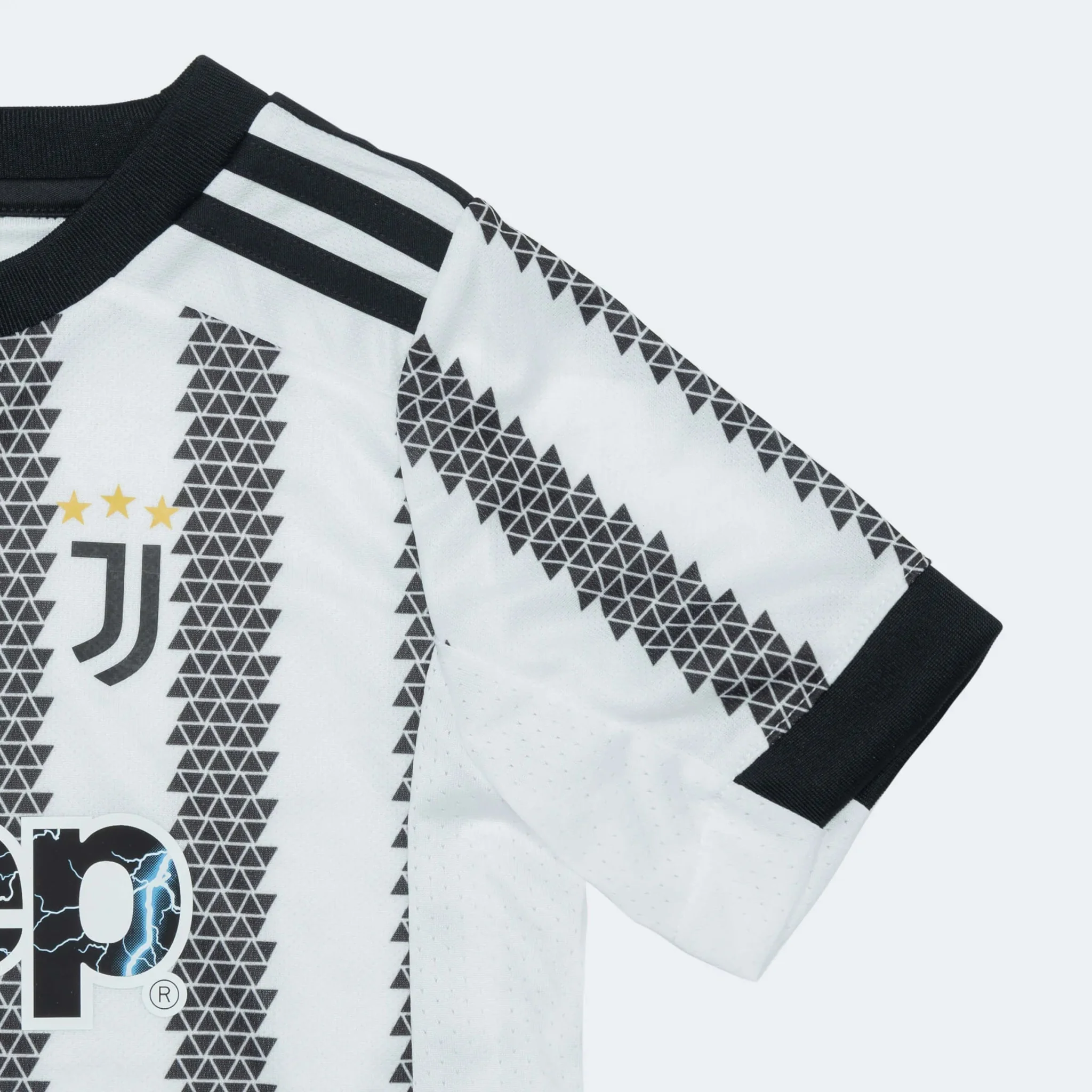 adidas 2022-23 Juventus Home Mini Kit - White-Black - Image 7