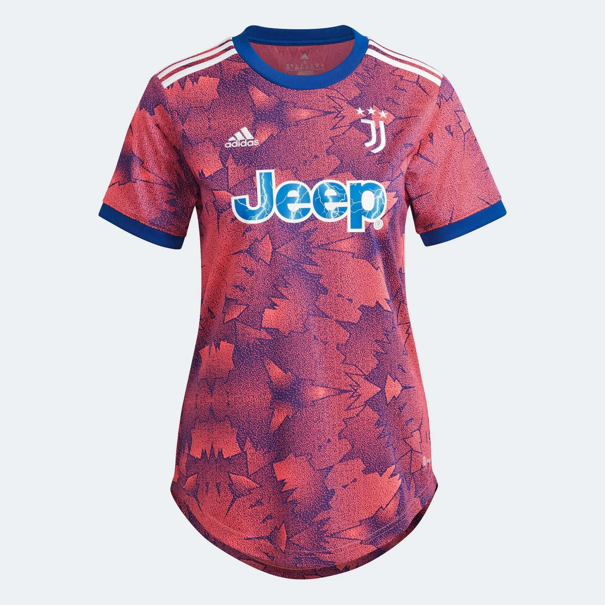 adidas 2022-23 Juventus Women's Third Jersey - Pink-Royal