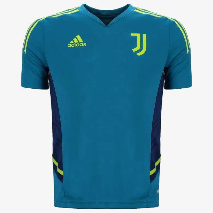 adidas 2022-23 Juventus Youth Training Jersey - Active Teal