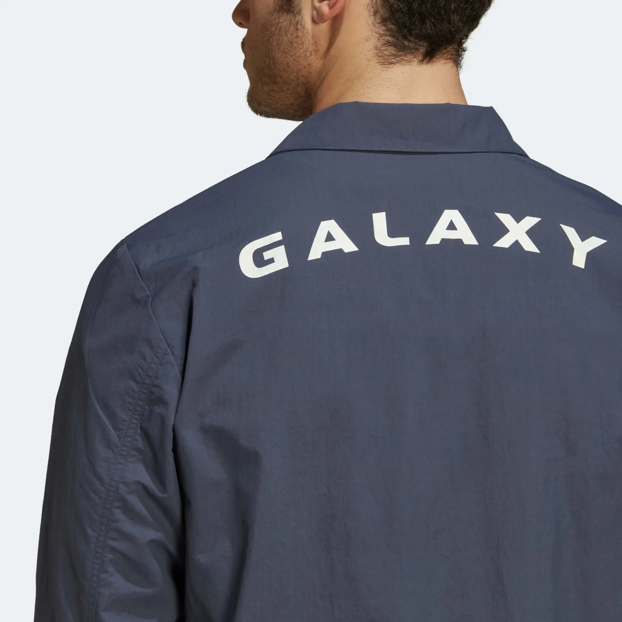 adidas 2022-23 LA Galaxy Anthem Jacket - Shadow Navy - Image 5