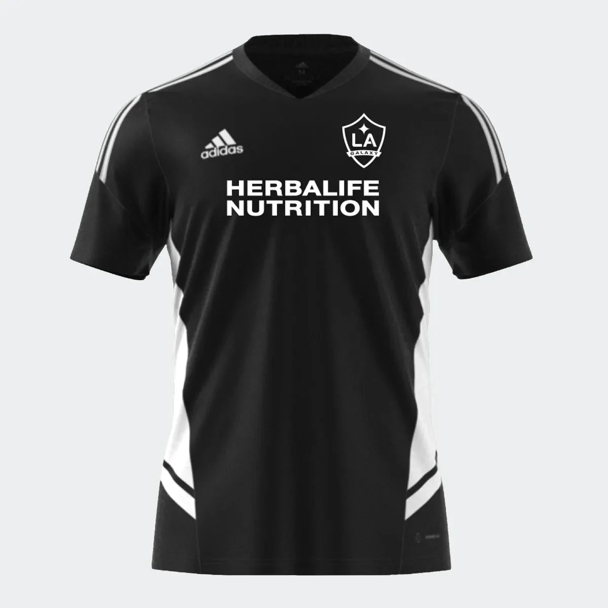 adidas 2022-23 LA Galaxy Condivo 22 Jersey - Black-White
