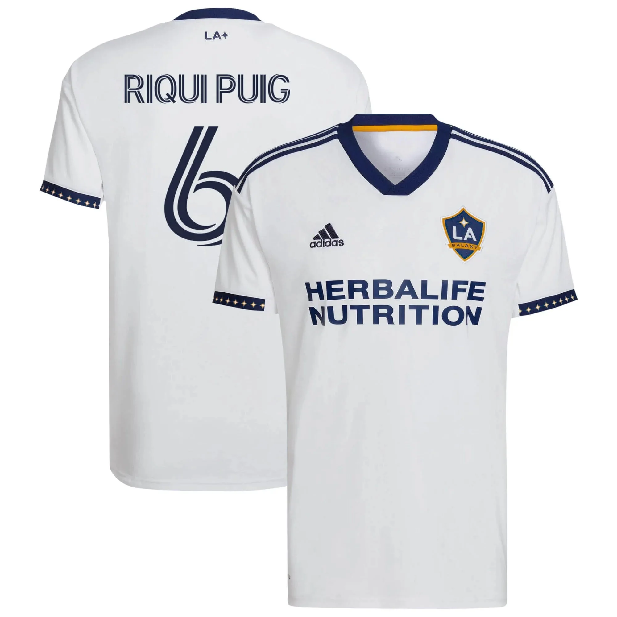 adidas 2022-23 LA Galaxy Women Home Jersey - White-Navy