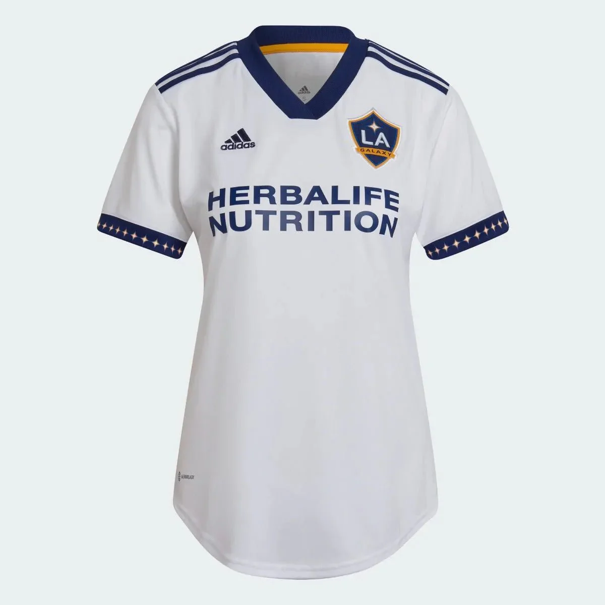adidas 2022-23 LA Galaxy Women Home Jersey - White-Navy - Image 2