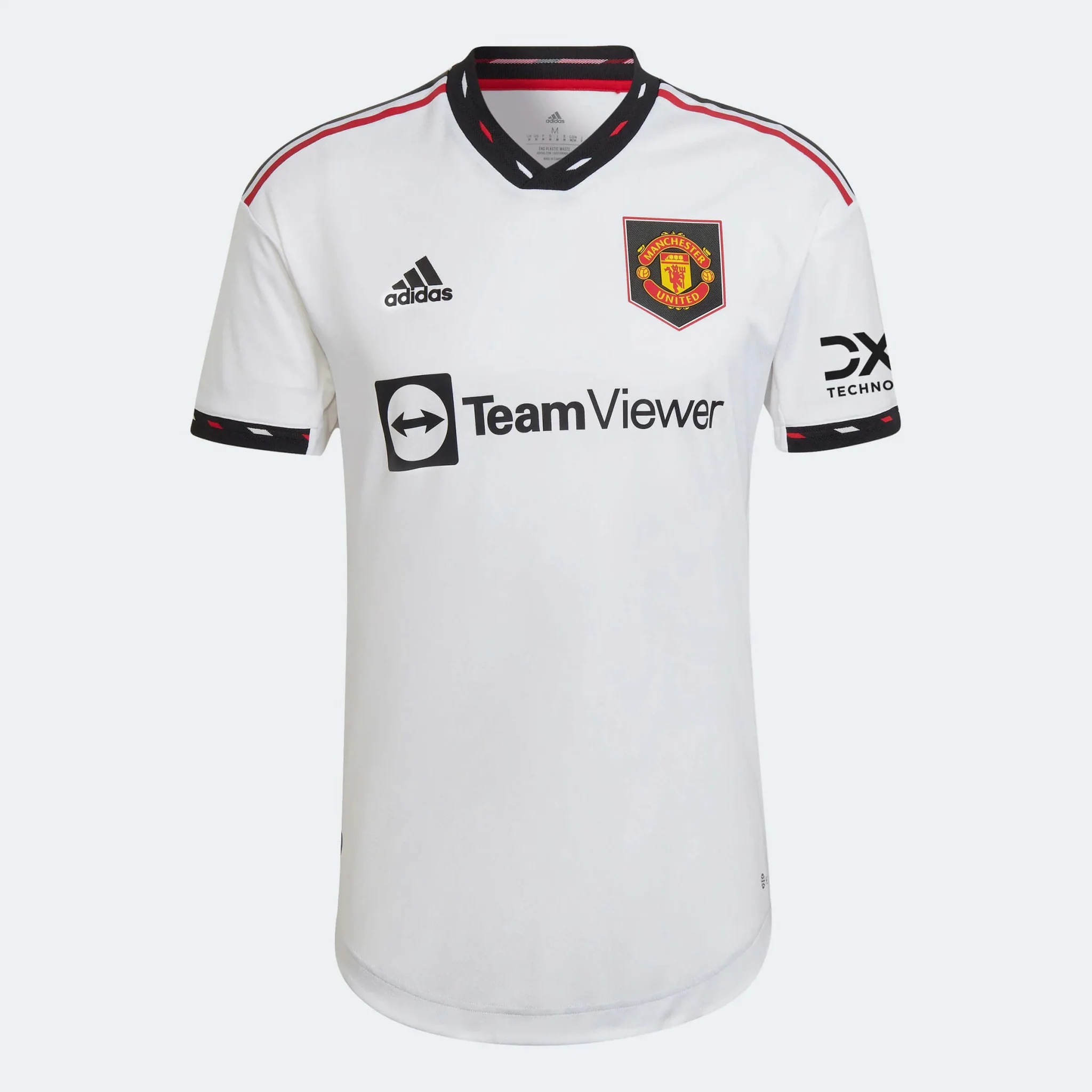 adidas 2022-23 Manchester United Authentic Away Jersey - White - Image 5