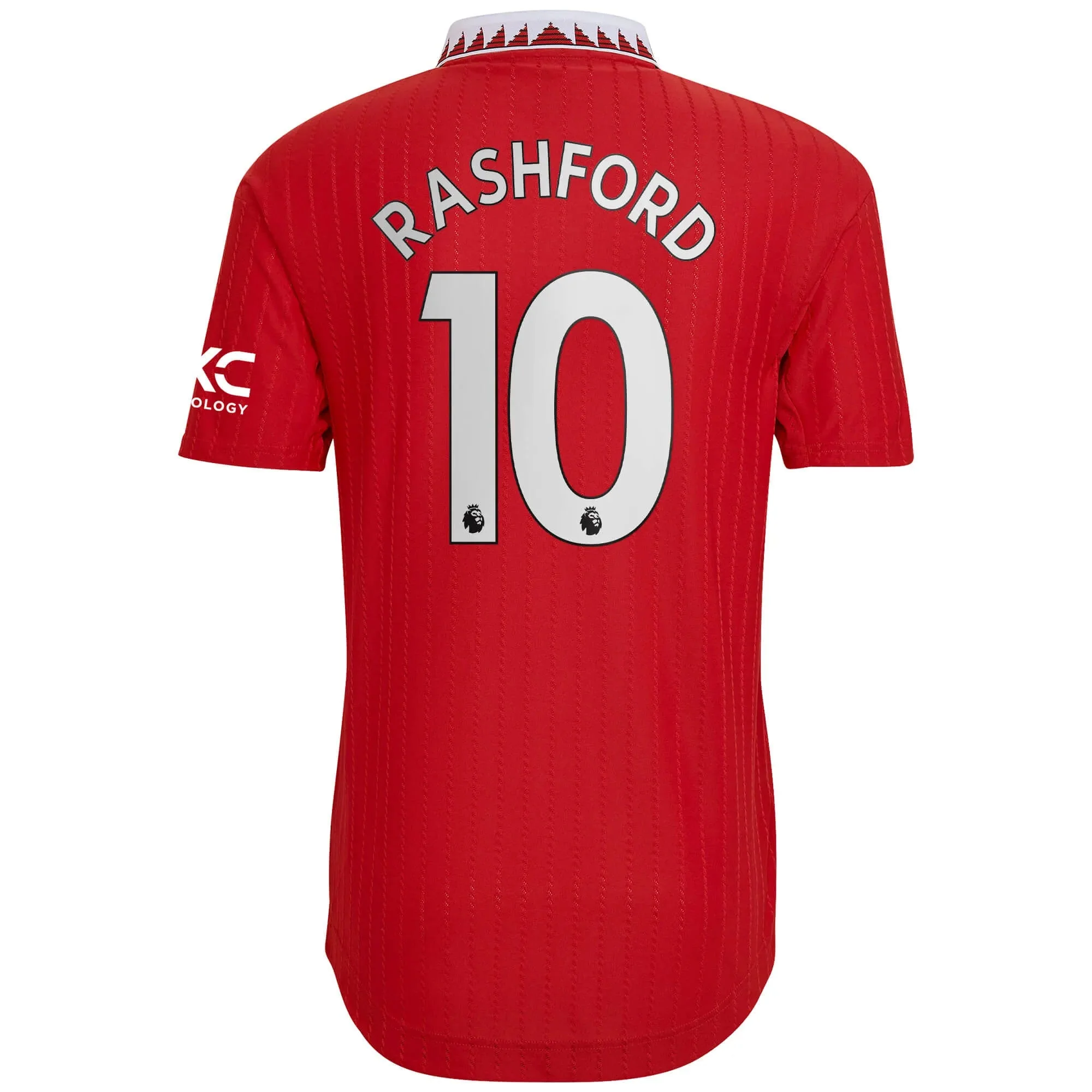 adidas 2022-23 Manchester United Authentic Home Jersey - Red-White