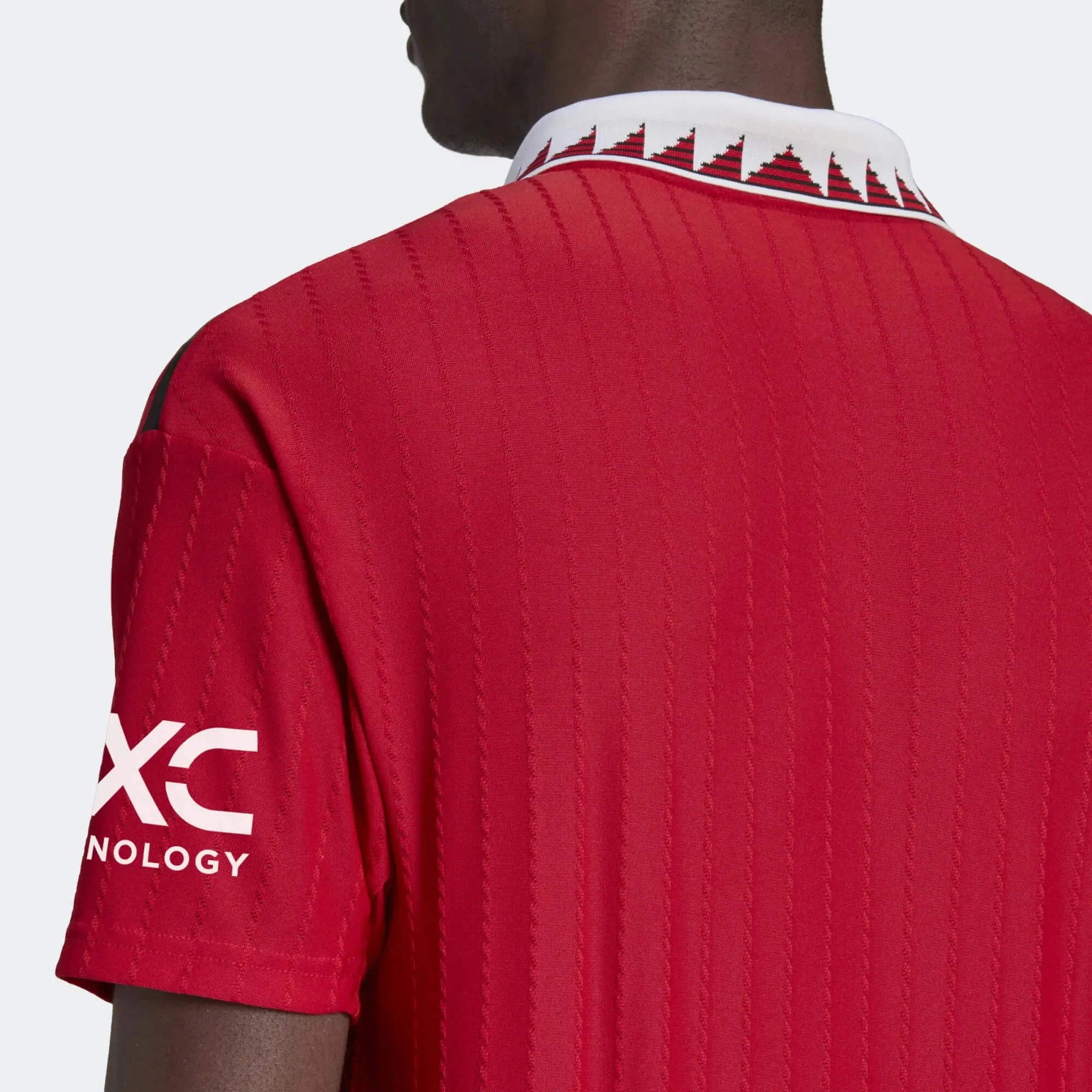 adidas 2022-23 Manchester United Authentic Home Jersey - Red-White - Image 10