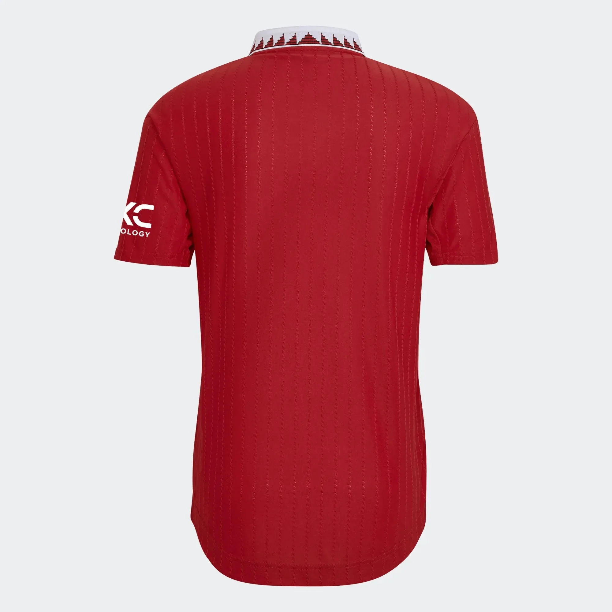 adidas 2022-23 Manchester United Authentic Home Jersey - Red-White - Image 5