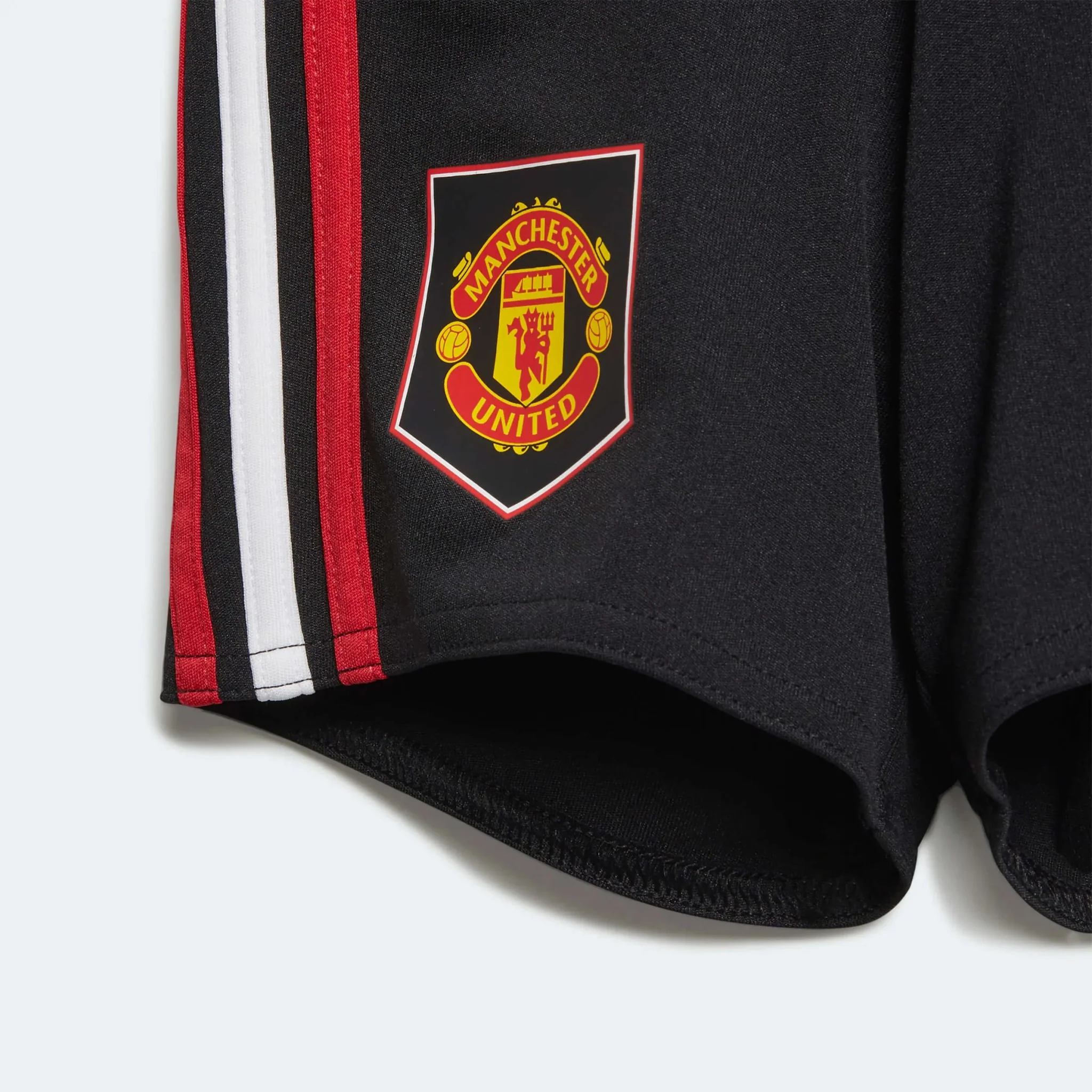 adidas 2022-23 Manchester United Away Baby Set - White-Black - Image 3