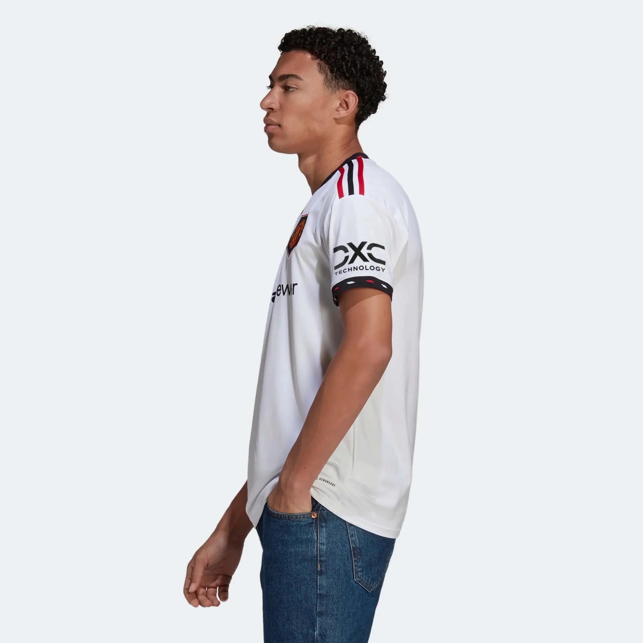 adidas 2022-23 Manchester United Away Jersey - White - Image 9