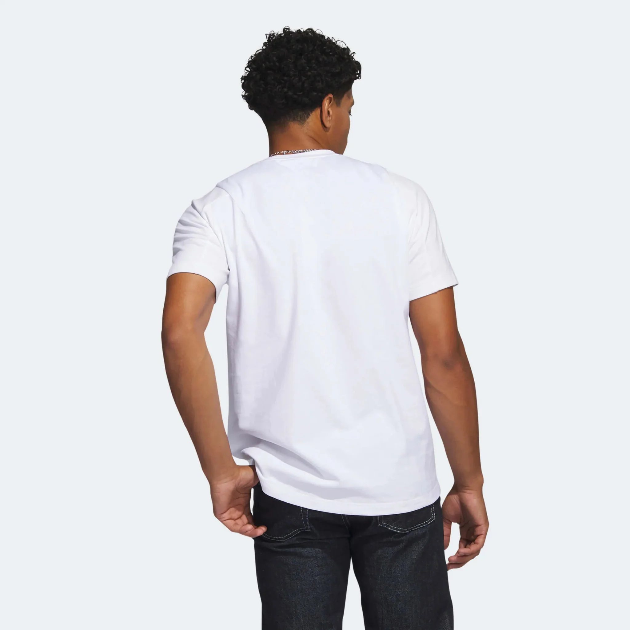 adidas 2022-23 Manchester United Travel Tee - White - Image 3