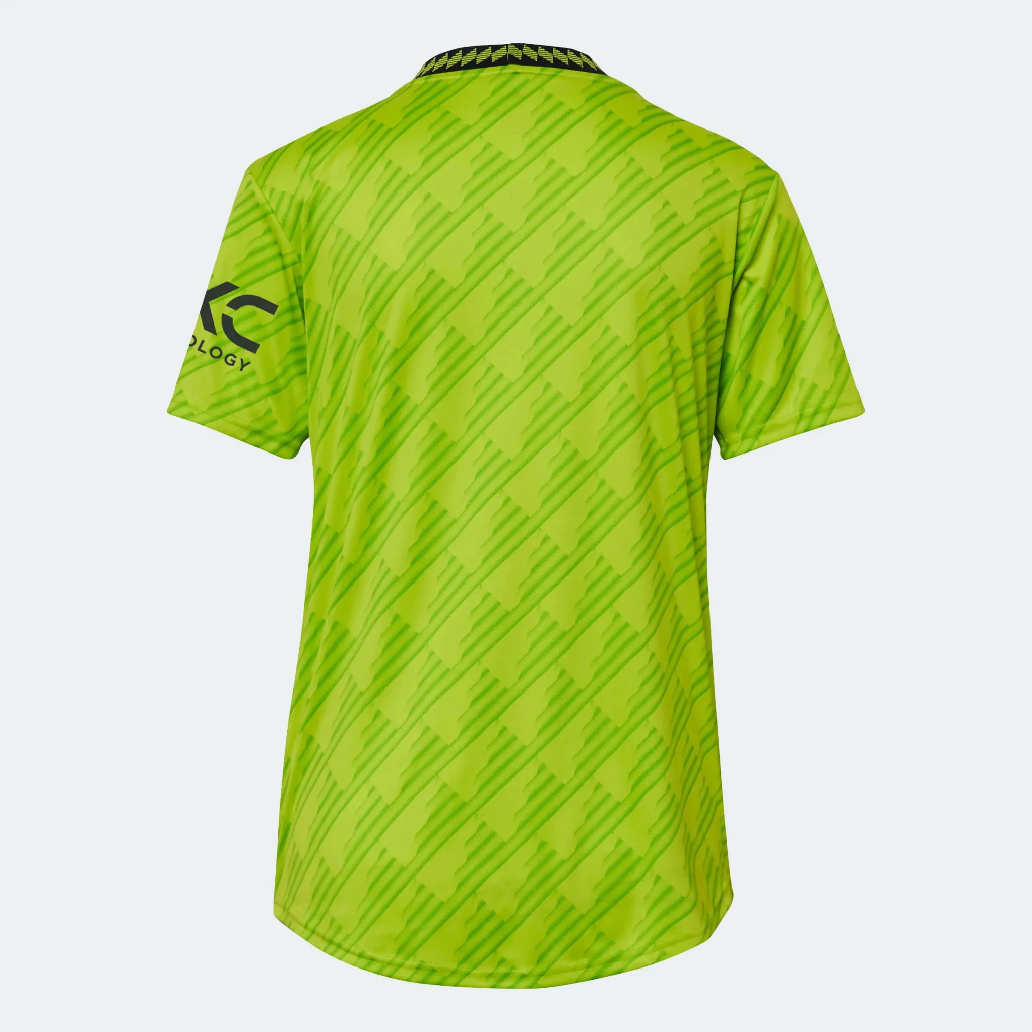 adidas 2022-23 Manchester United Women's Third Jersey - Solar Slime - Image 4
